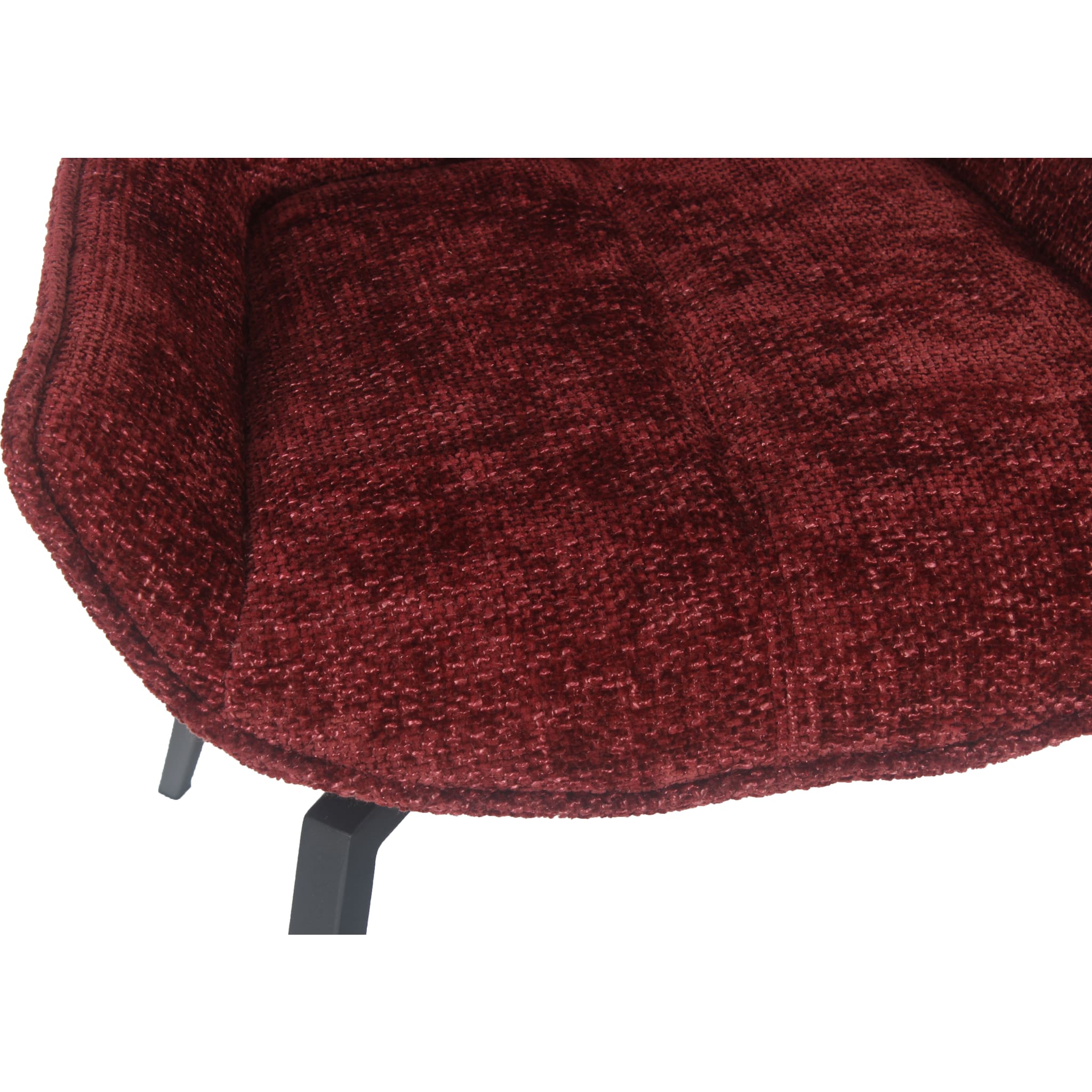 180 Degree Swivel Upholstered Dining Chair with Cherry Finish - Modern Office Executive Chair for Home & Conference Room - Perfect for Dining Rooms, Home Offices & Corporate Settings