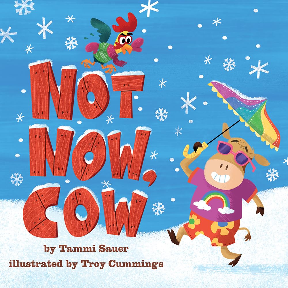 Not Now, Cow: A Fun and Interactive Farm Animal Board Book for Toddlers – Perfect for Bedtime Stories and Early Learning