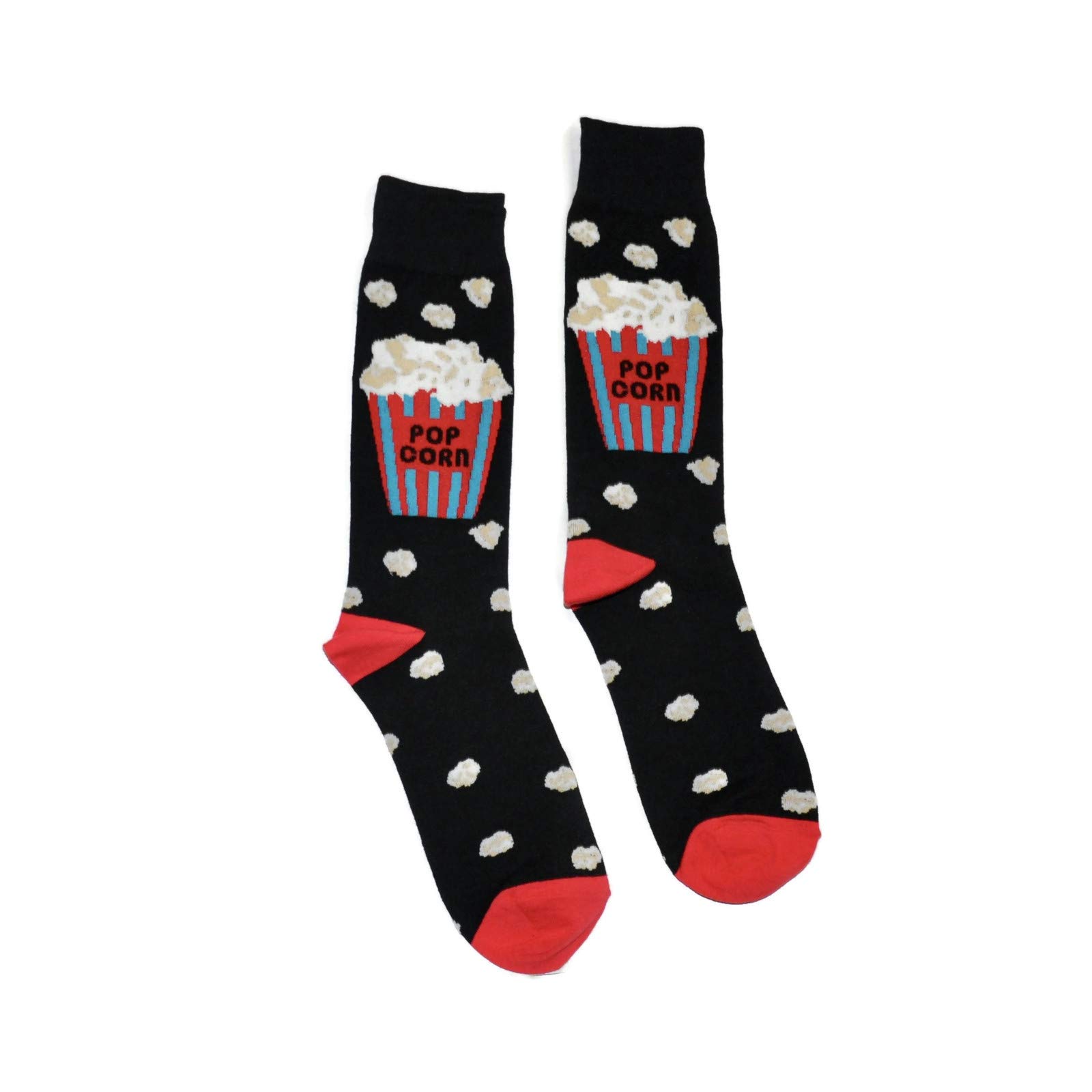 Fun Novelty Crew Socks for Men - 2 Pair Pack - Comfortable & Stylish Casual Socks for Everyday Wear, Gifts, and Themed Outfits