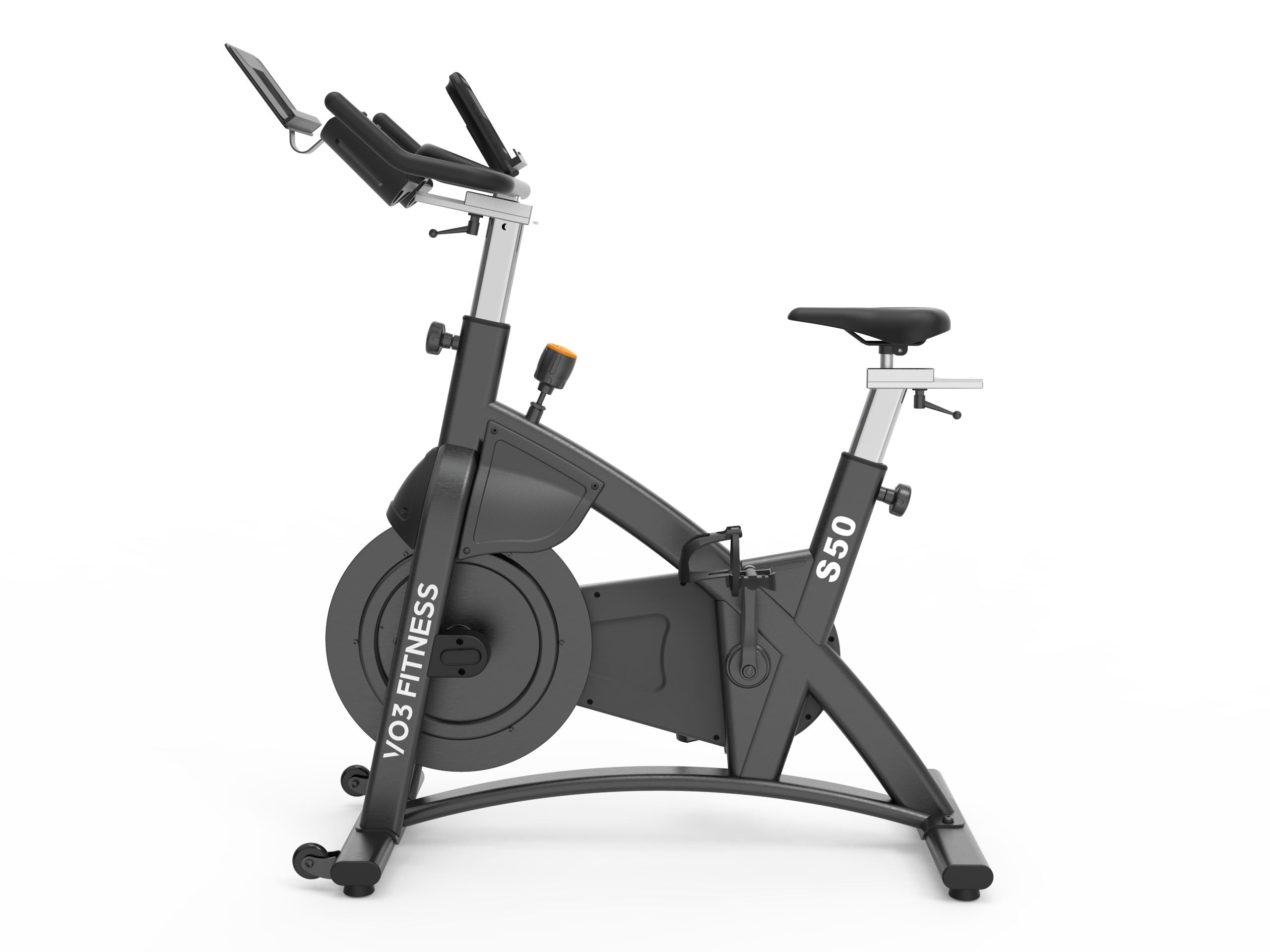 VO3 Fitness S50 Indoor Cycling Bike - Stationary Exercise Bike for Home Gym, Cardio & Spin Workouts - Perfect for Home Fitness, Weight Loss & Cycling Training