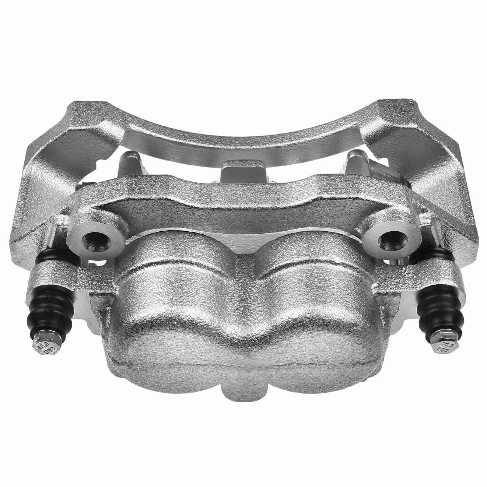 2PCS Front Left & Right Passenger Side Disc Brake Caliper Set with Bracket - Aluminum Metal - Fits 5018237AA/5018236AA/FRC11508 - Perfect for Car Brake System Repair & Maintenance