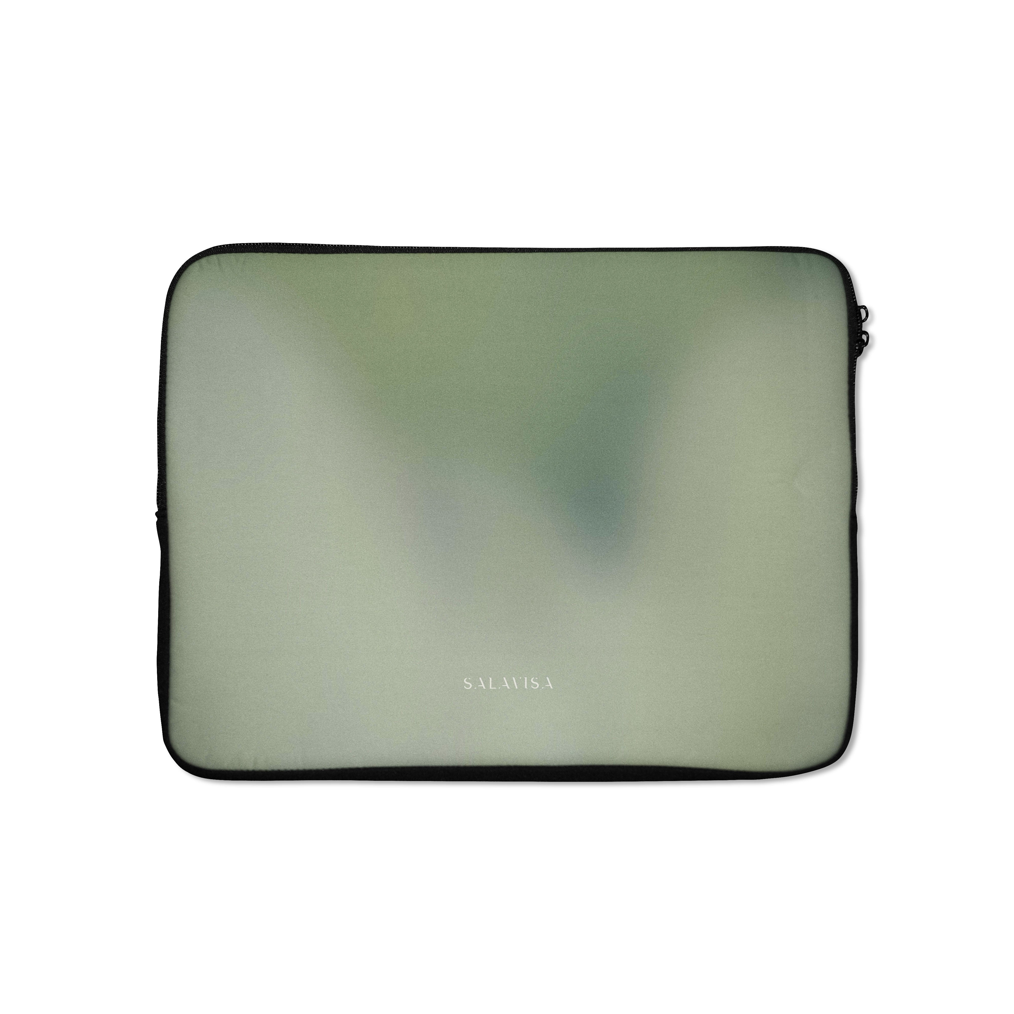 Premium Sage Mist Laptop Sleeve - 13-15 Inch Protective Case with Soft Cushioning | Perfect for MacBook, Dell, HP | Ideal for Work, Travel & School Accessories