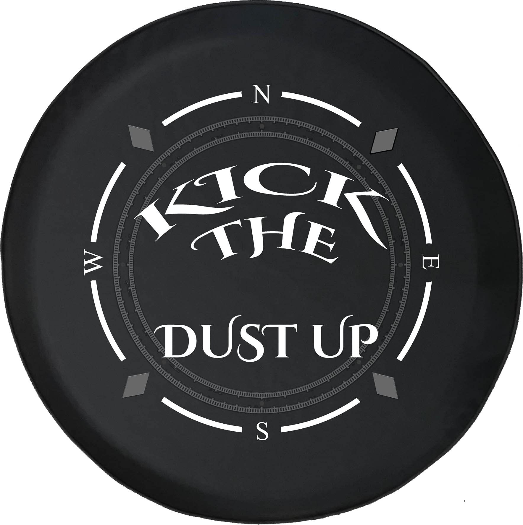 American Unlimited Spare Tire Cover with Compass Design - Durable SUV, Trailer & RV Wheel Cover for Off-Road Adventures | Fits Most Vehicles | Perfect for Country Backroads & Outdoor Camping Trips