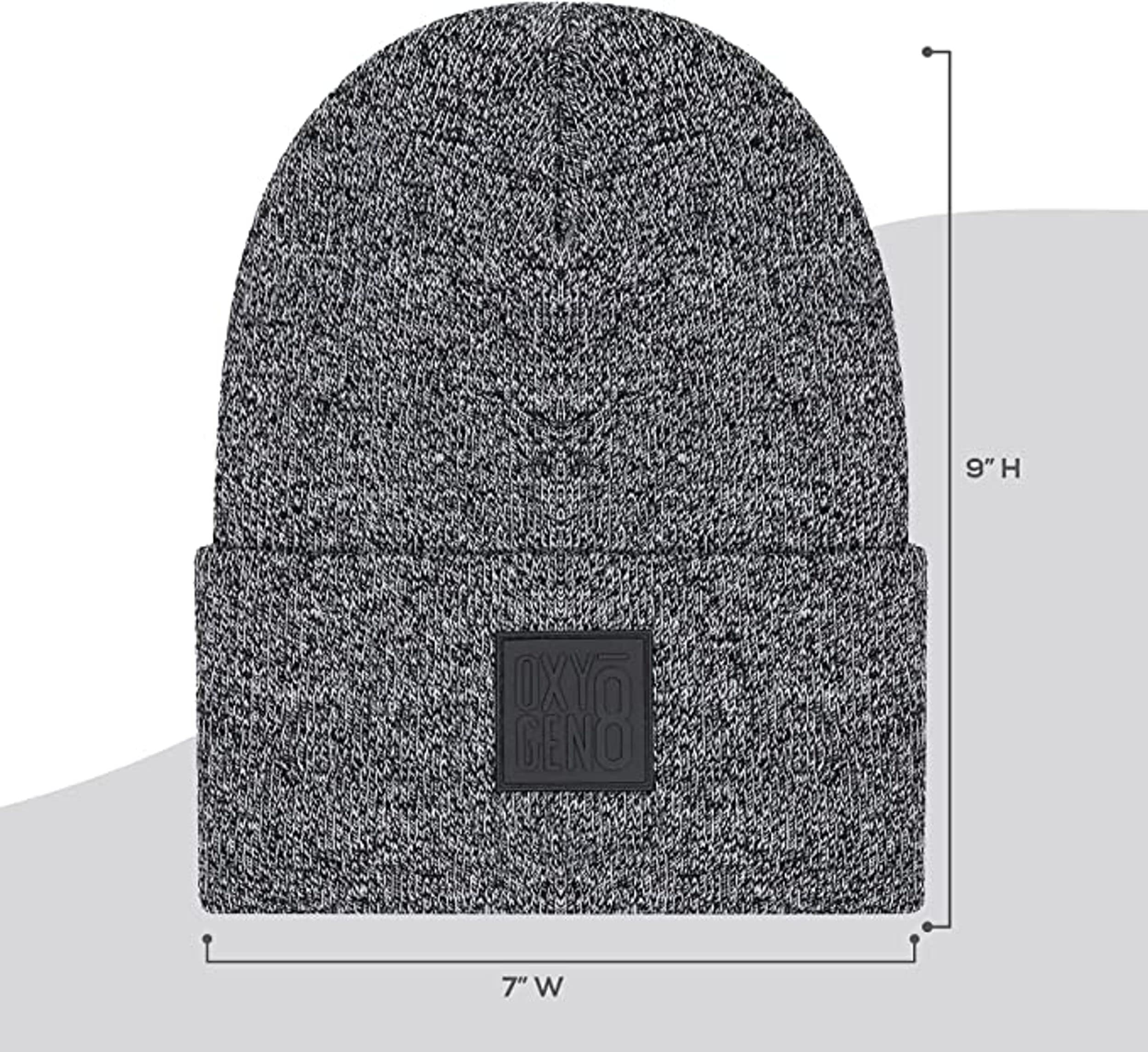Soft & Stretchy Unisex Beanie Hats - Warm Knit Winter Skull Cap for Men & Women | Perfect for Skiing, Snowboarding & Cold Weather Activities