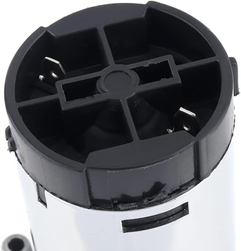 12V Universal Air Pump & Car Horn Compressor - Heavy Duty Silver Air Compressor for Trucks, Cars, Vans, SUVs | Perfect for Tire Inflation, Air Mattress, Sports Equipment & Emergency Roadside Use
