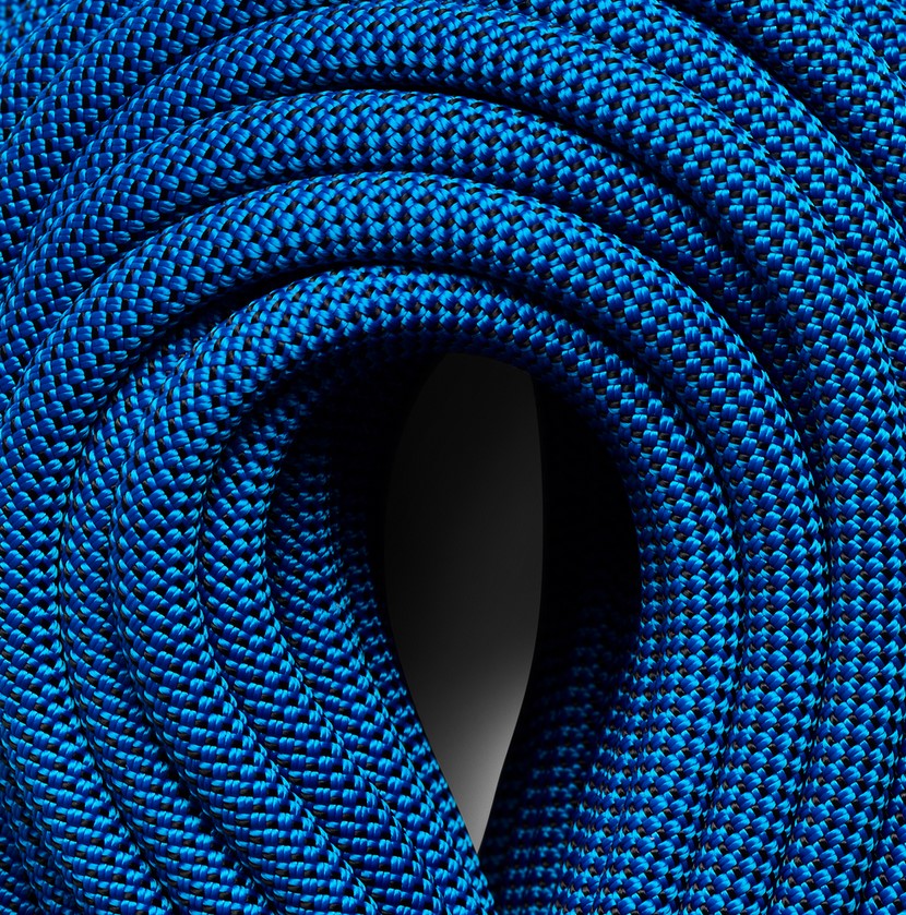 Black Diamond 9.9mm Climbing Rope - Ultra Lightweight & Durable for Rock Climbing, Mountaineering & Outdoor Adventures