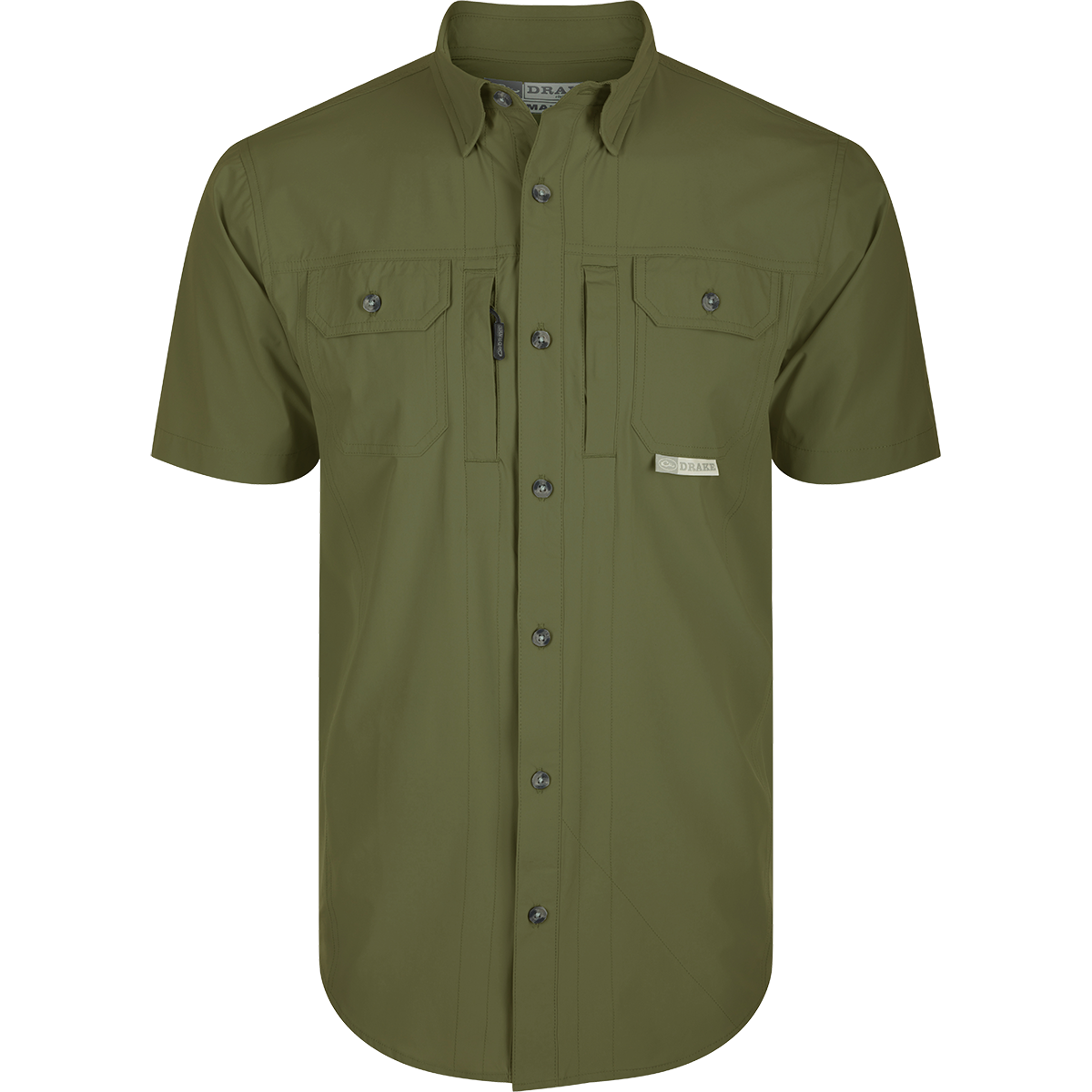 Wingshooter's Trey Men's Short Sleeve Button Down Shirt - Casual Outdoor Hunting & Fishing Shirt for Summer Adventures