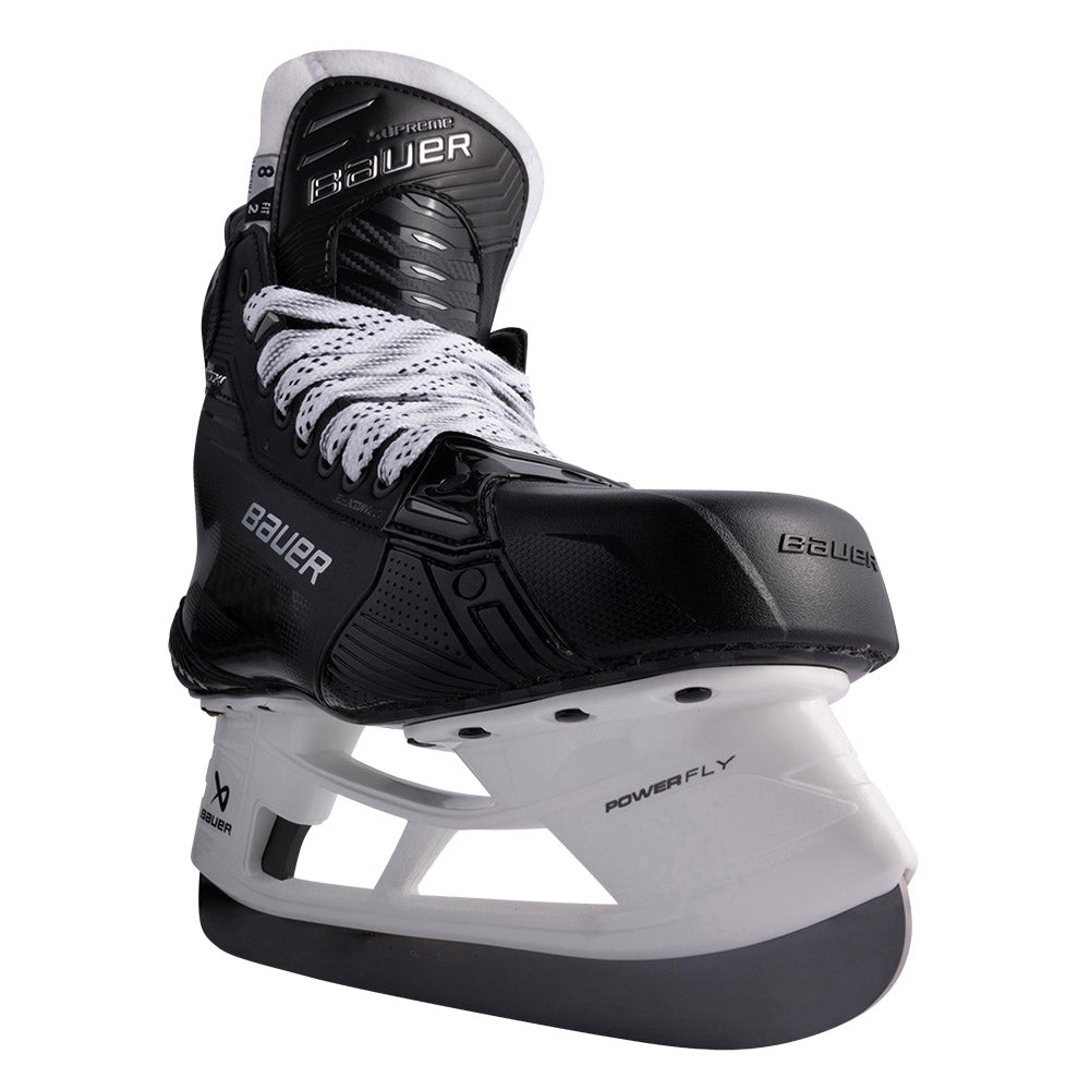 Bauer Supreme Shadow Intermediate Ice Hockey Skates - Lightweight Performance Skates for Youth & Adults - Perfect for Competitive Games & Practice Sessions