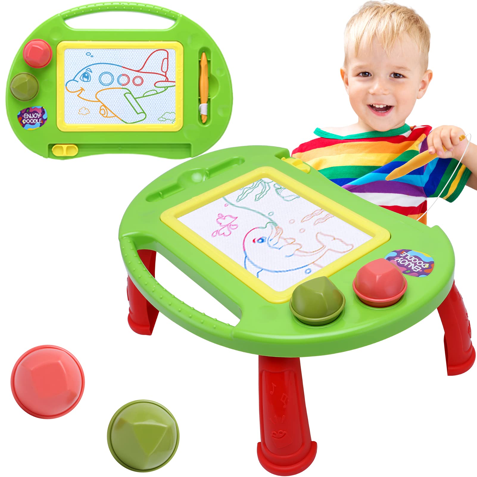 Magnetic Drawing Board for Toddlers 1-3 Years - Erasable Doodle Toy for Kids | Perfect for Christmas, Birthday & Easter Gifts