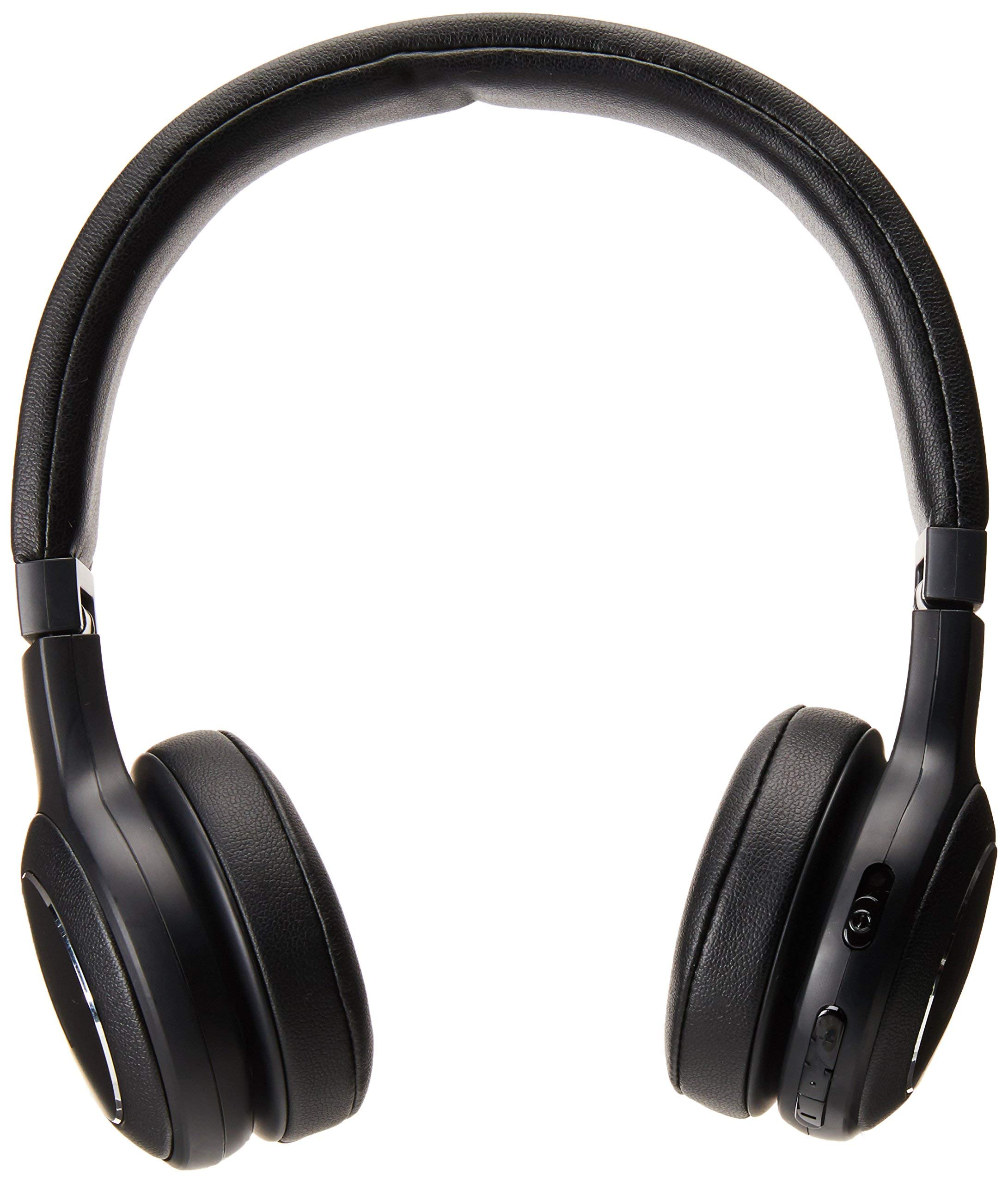 JBL Duet Bluetooth Wireless On-Ear Headphones - Black (Renewed) | Lightweight Comfort, 16H Battery for Travel, Work & Gym