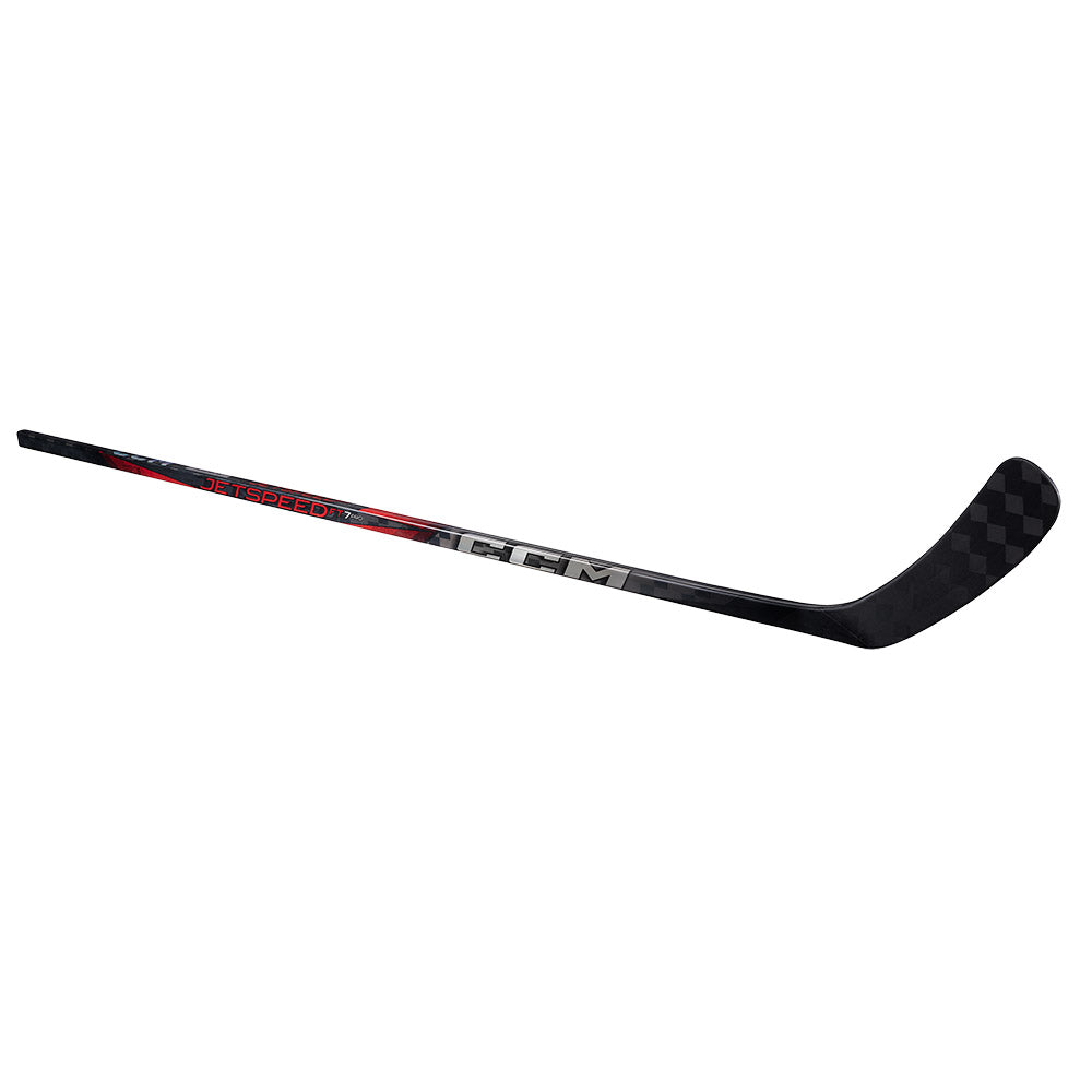 CCM Jetspeed FT7 Pro Intermediate Ice Hockey Stick - Lightweight Carbon Fiber Design for Speed & Control - Perfect for Youth & Adult Hockey Players in Games & Practice