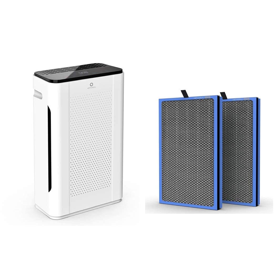 Airthereal APH260 Air Purifier with 2-Pack H13 True HEPA Replacement Filters - Medical Grade Air Purification for Home, Office & Bedroom - Eliminates Dust, Pollen, Pet Dander & Odors