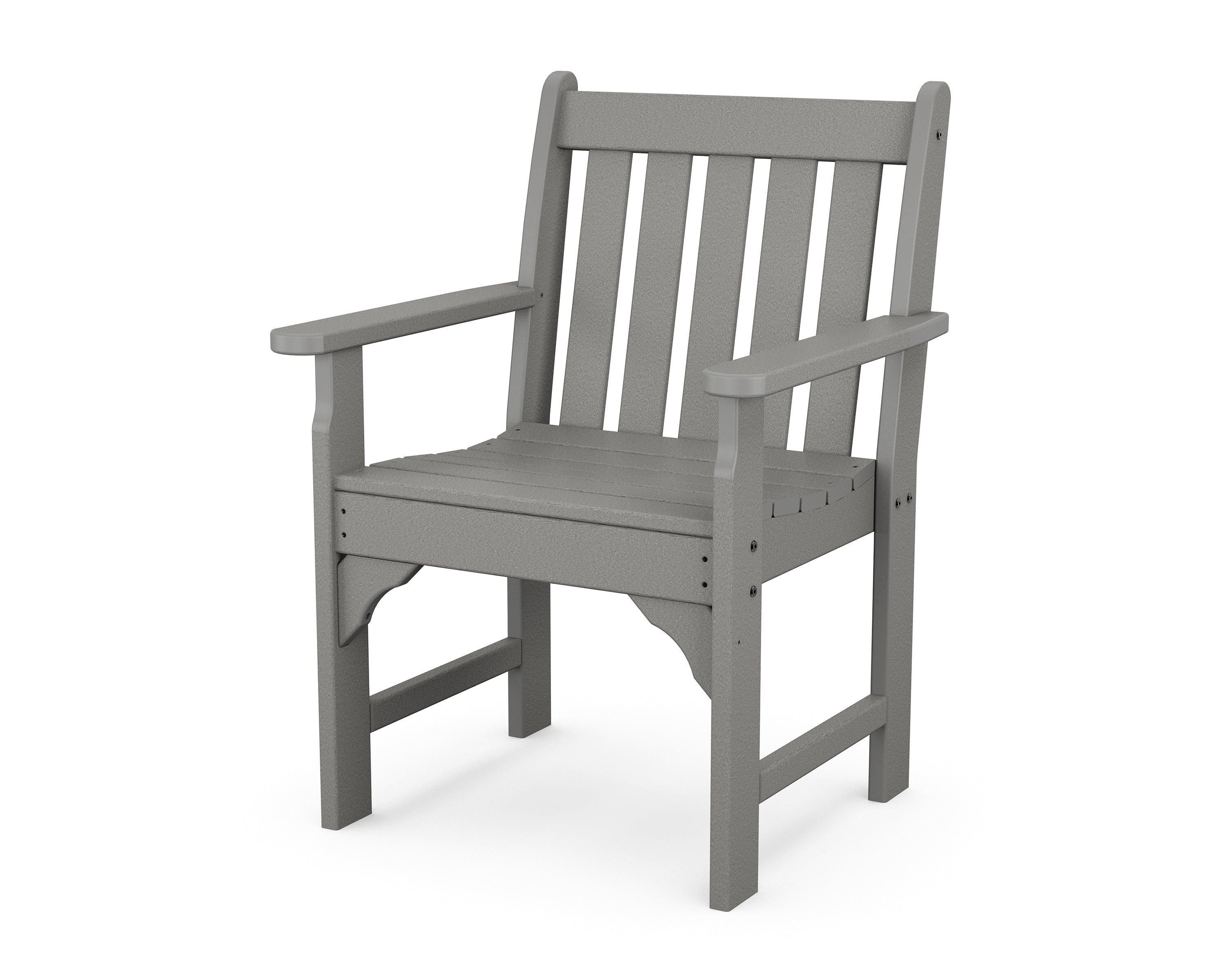 POLYWOOD Vineyard Garden Arm Chair - Durable Outdoor Patio Furniture for Backyard, Poolside, and Deck - Weather-Resistant Adirondack Style Seating