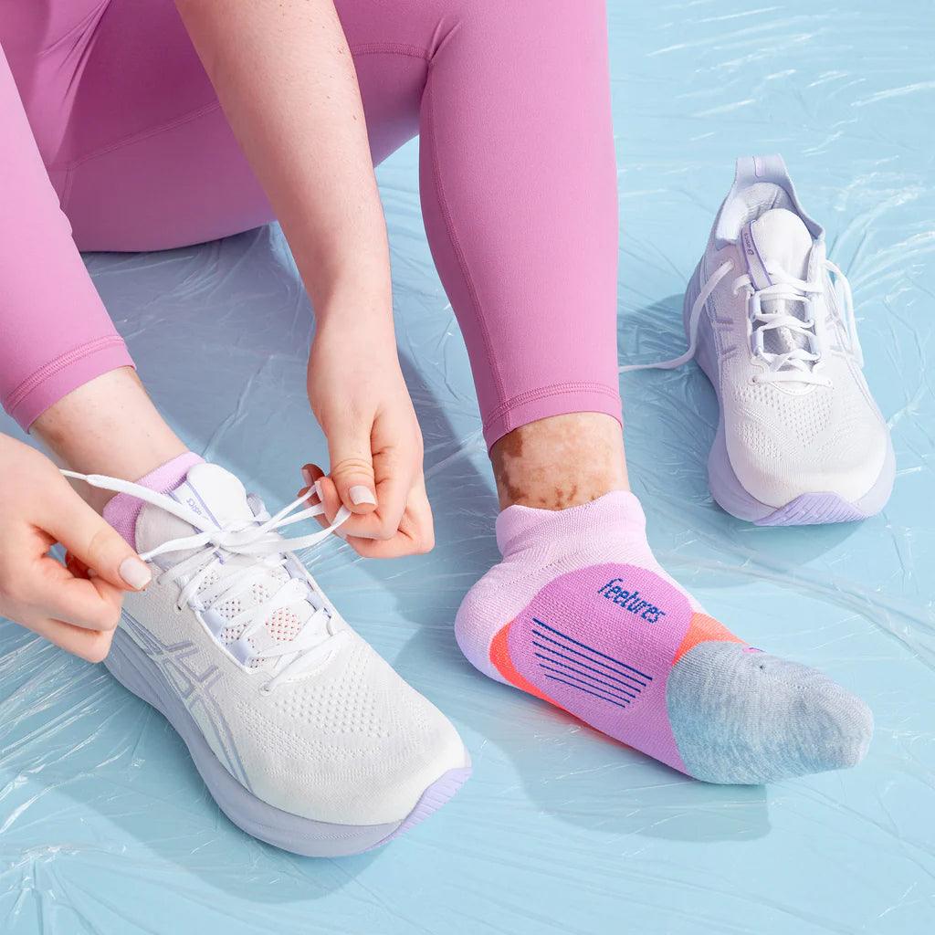 Elite Light Cushion No Show Tab Socks for Women & Men - Breathable Invisible Low Cut Athletic Socks for Running, Gym, Sports & Everyday Wear