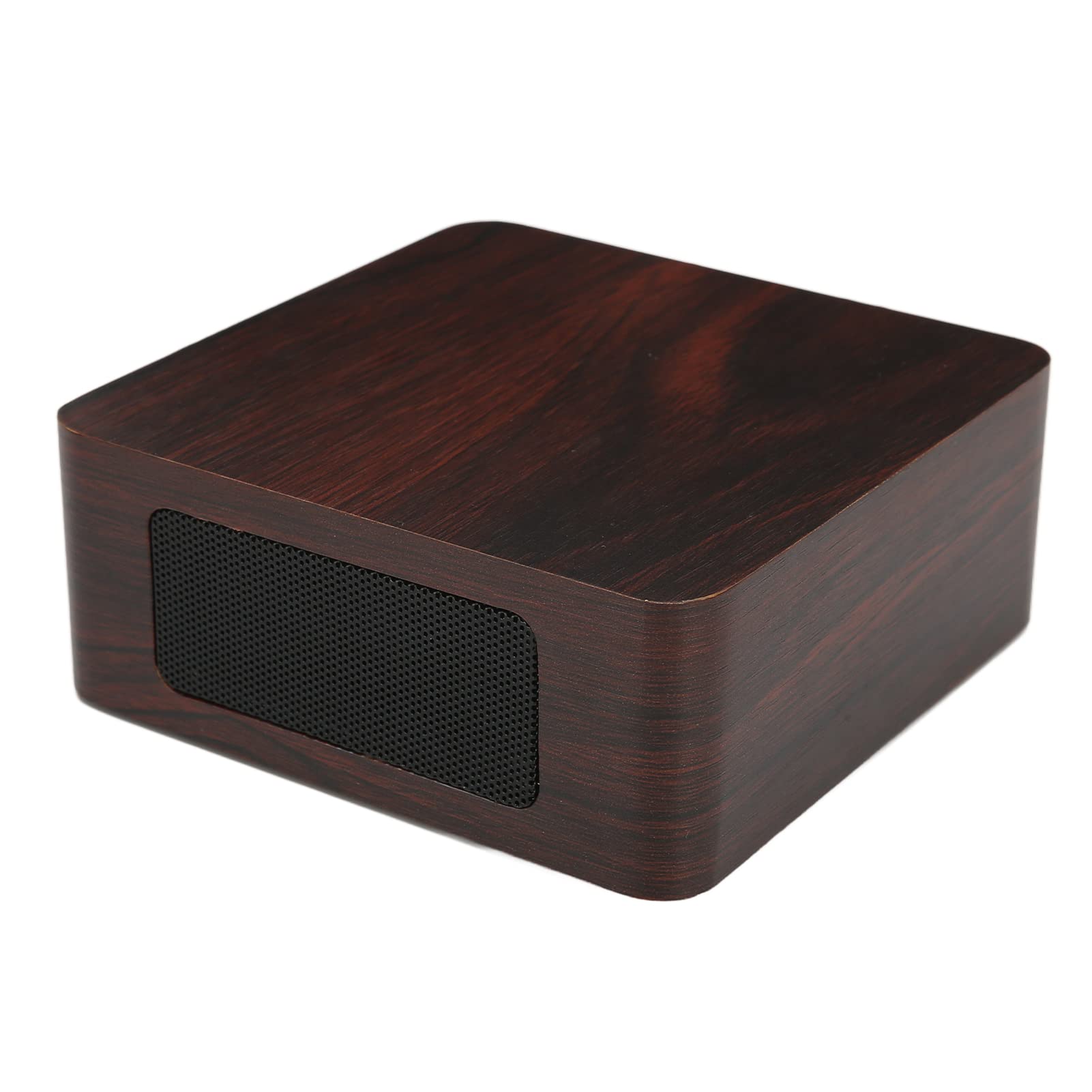 Jopwkuin Bluetooth Speaker with USB Connection - Vintage Wooden Desktop Speaker (Walnut) | 60Hz-18KHz Frequency Response, Anti-Interference Technology for Home, Office & Outdoor Use