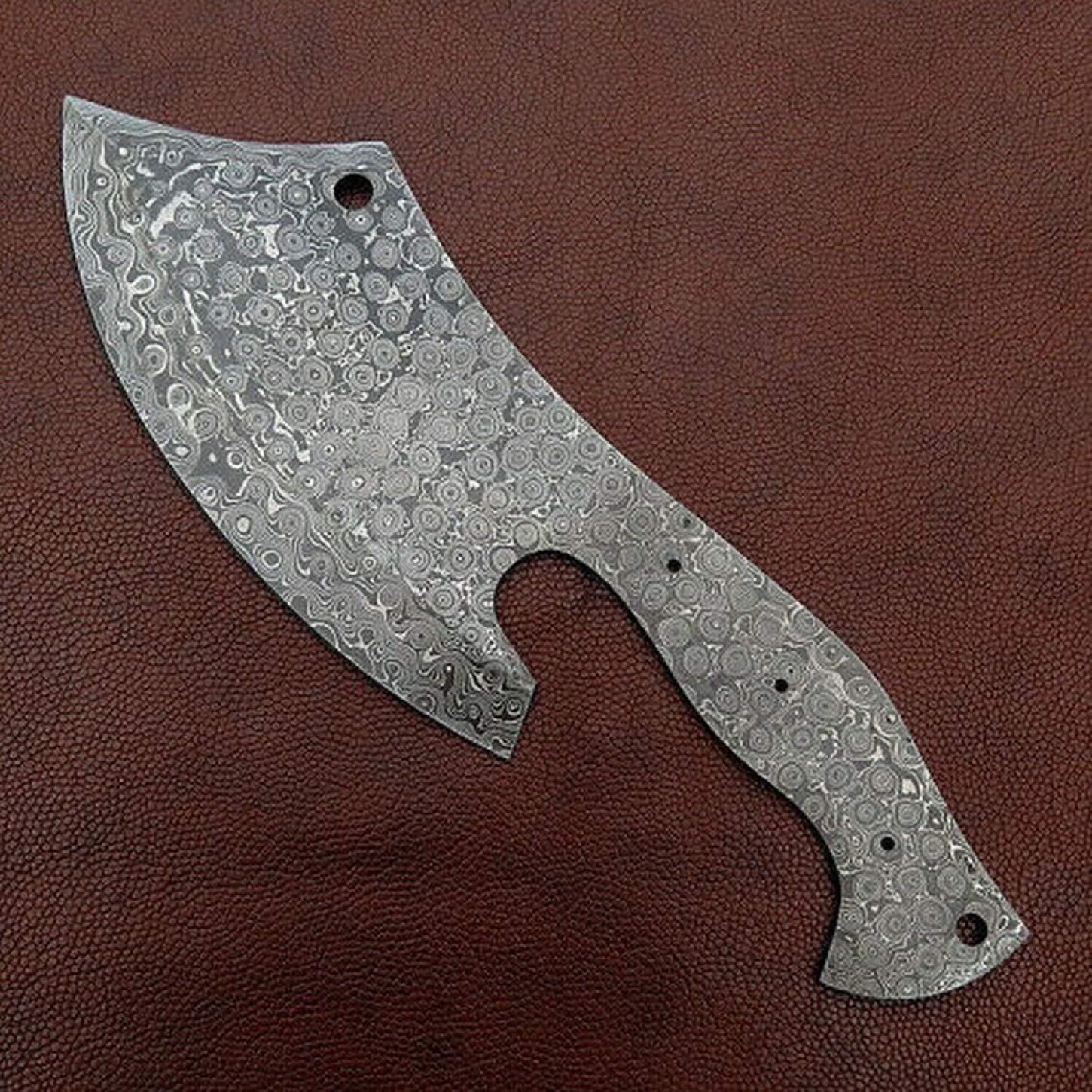 Handmade Damascus Steel Chef Cleaver - 10