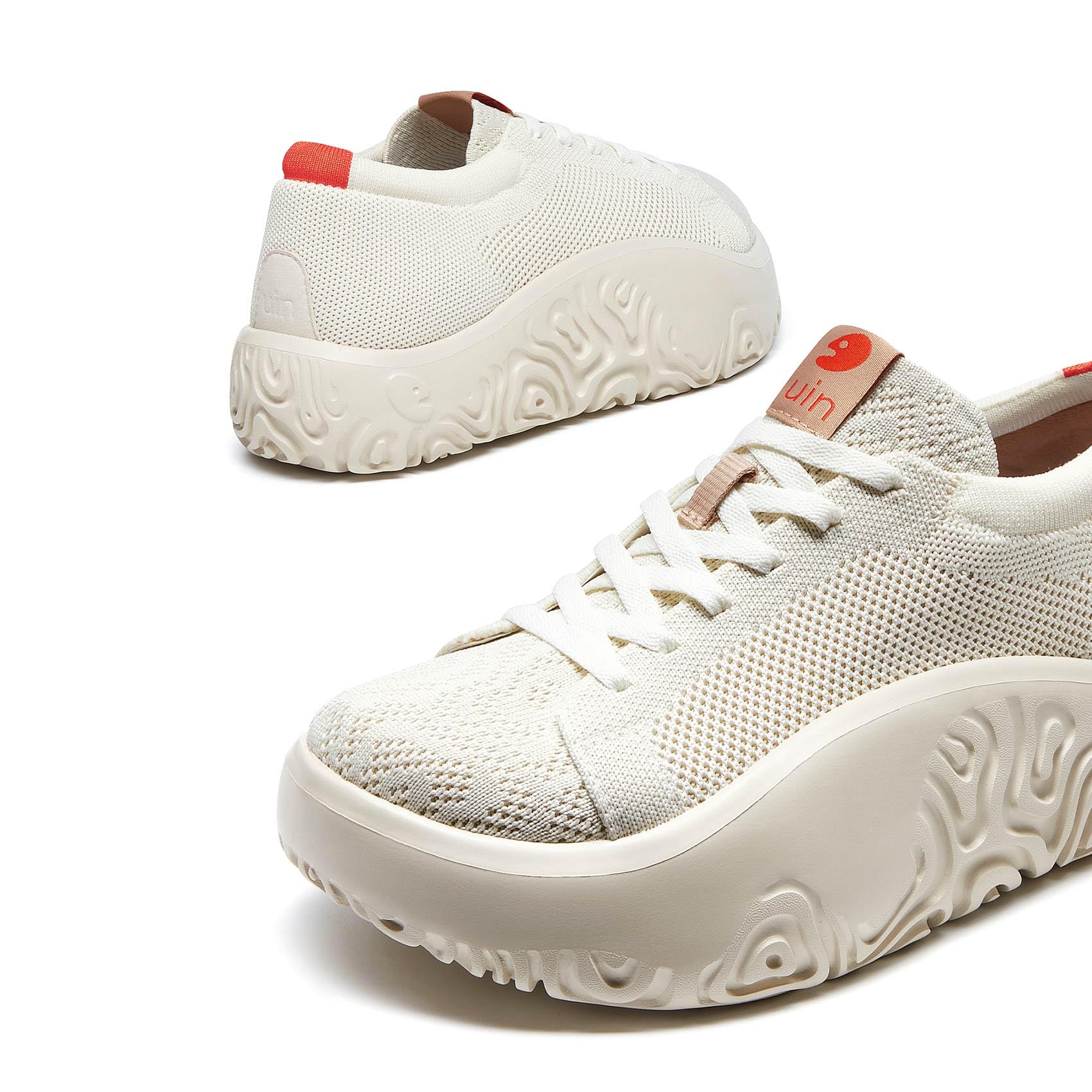 UIN Women's Chunky Platform Sneakers - Comfortable Walking Shoes for Travel & Casual Wear - Vigo Series Fashion Sneakers for Women - Perfect for Daily Outfits, Street Style & Travel Adventures