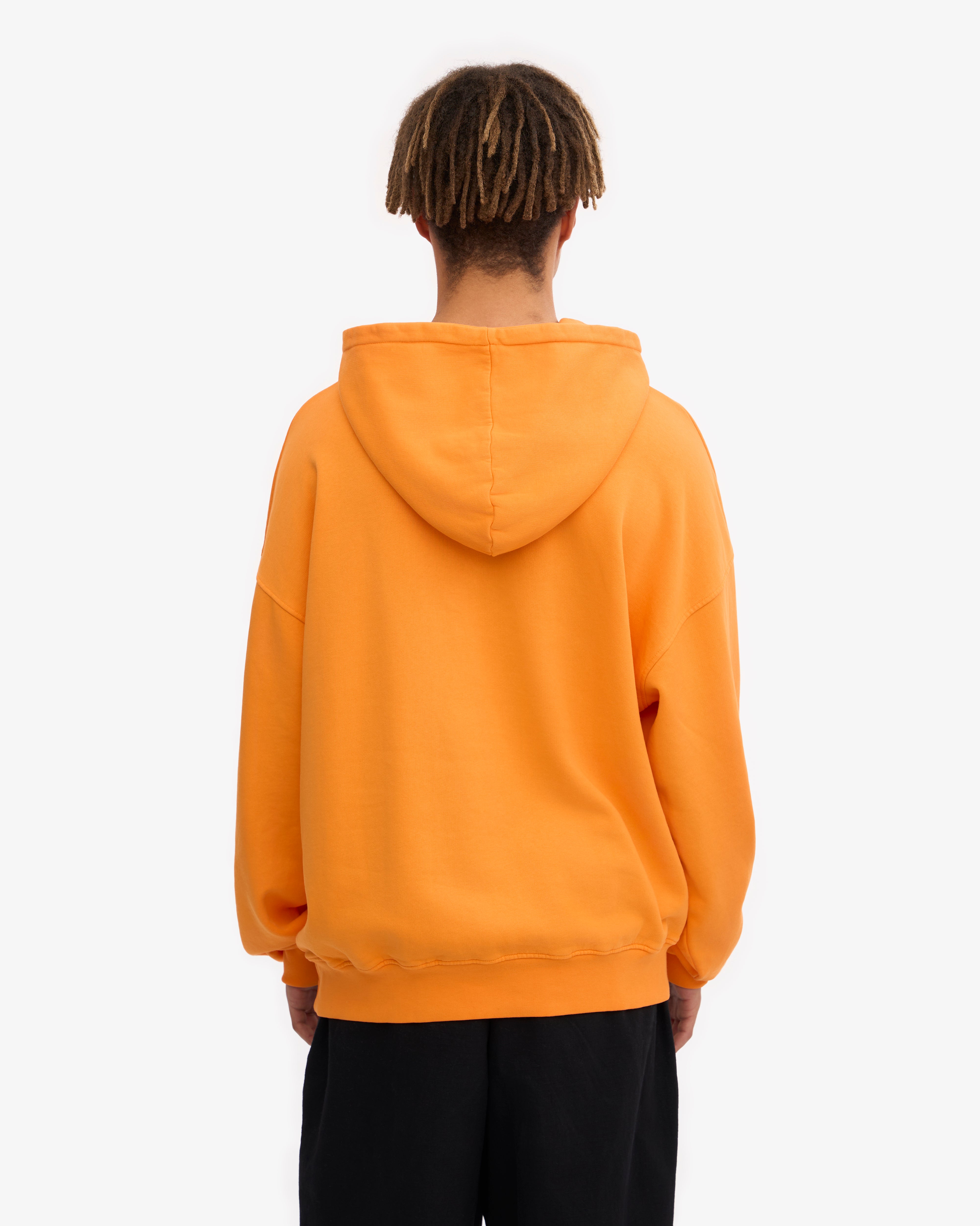 Organic Oversized Hoodie - Sunny Orange | Cozy & Stylish Pullover for Men & Women | Perfect for Casual Wear, Lounging & Outdoor Activities