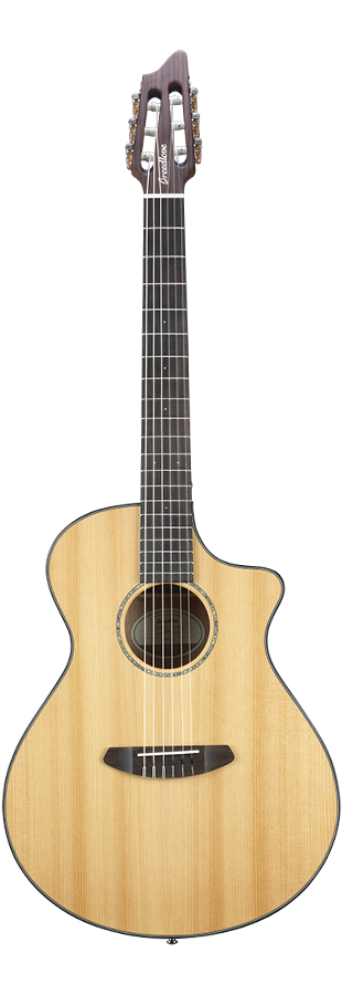 Breedlove Pursuit Concert Nylon CE Acoustic Guitar - Red Cedar Top & Mahogany Back/Sides - Perfect for Live Performances, Studio Recording & Fingerstyle Playing