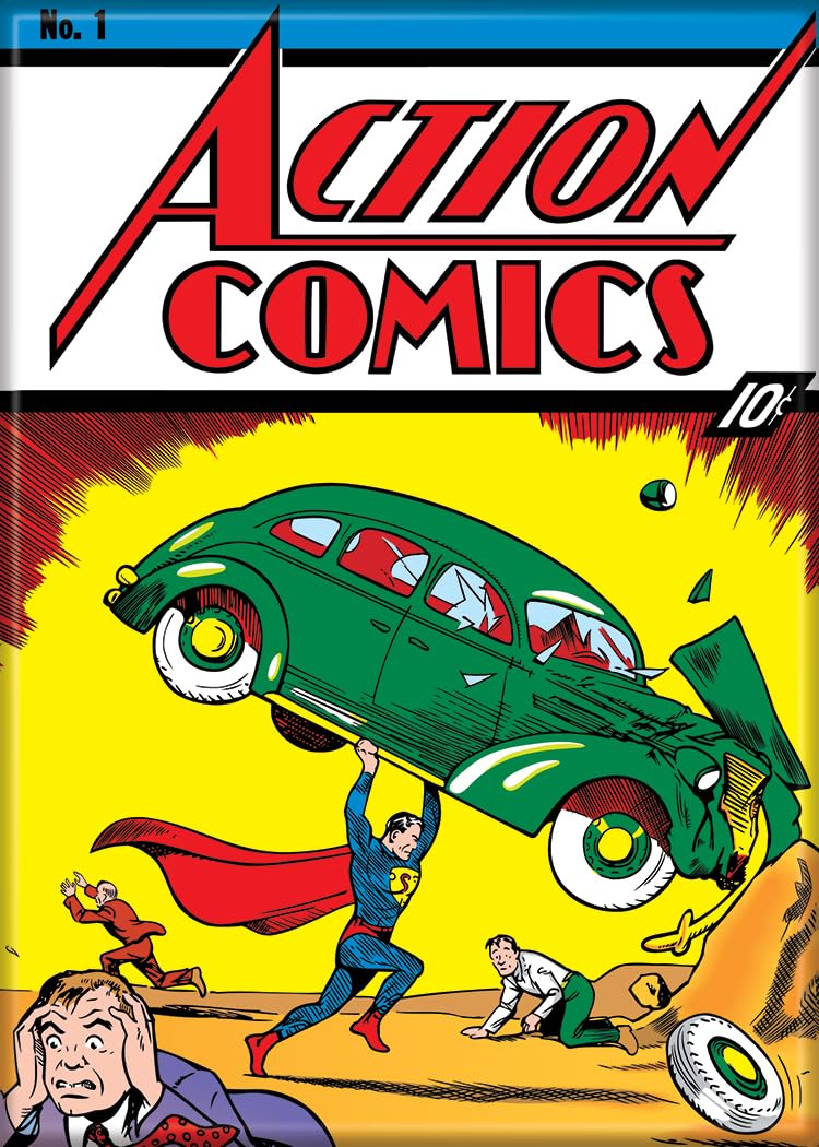Superman Action Comics #1 Fridge Magnets - DC Collectibles for Home & Office