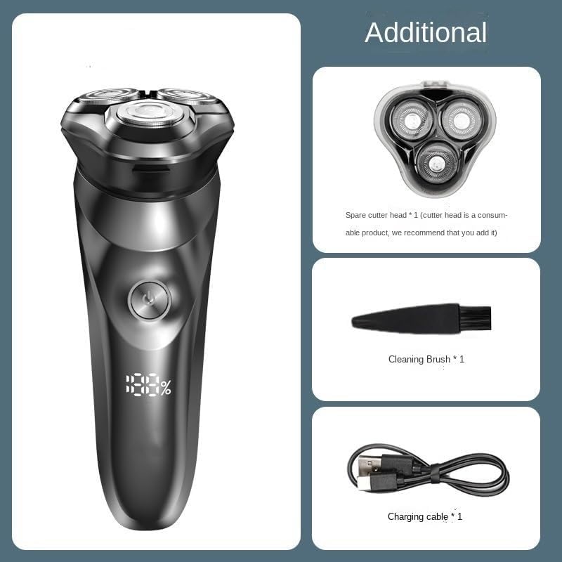 Best Electric Shavers for Men - Rechargeable Cordless Wet/Dry Shaving Machine with Precision Trimmer - Perfect for Travel, Home & Office Use