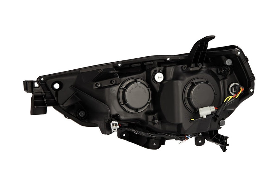 2014-2020 Toyota 4Runner AlphaRex MK II Pro Series LED Projector Headlights - Black Housing - High Performance Lighting Upgrade for Off-Road & Night Driving