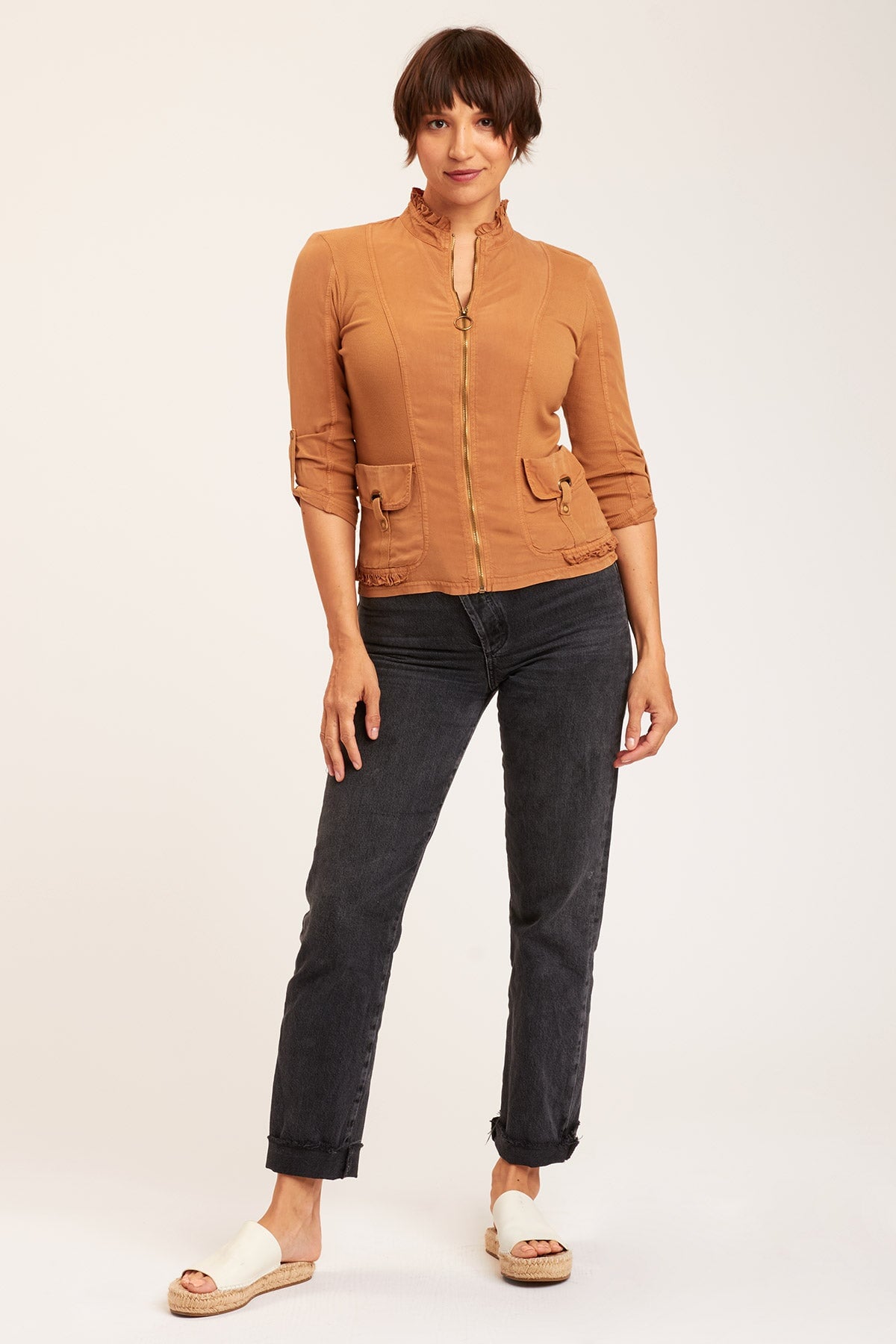 Fraser Jacket in Terra Cotta - Waterproof & Stylish Outdoor Jacket for Hiking, Camping & Everyday Wear