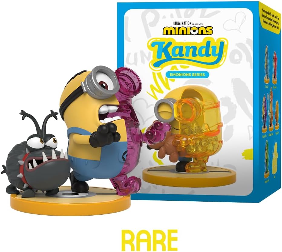 Kandy Minions Emonions Series - Fun Collectible Toys for Kids & Fans - Perfect for Gifts, Parties & Decorations