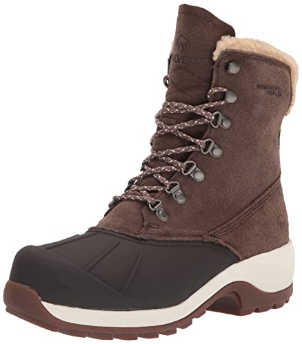 WOLVERINE Women's Frost Tall Snow Boot - Waterproof Winter Boots for Women, Insulated Cold Weather Boots with Traction - Perfect for Snowy Days, Hiking & Outdoor Activities