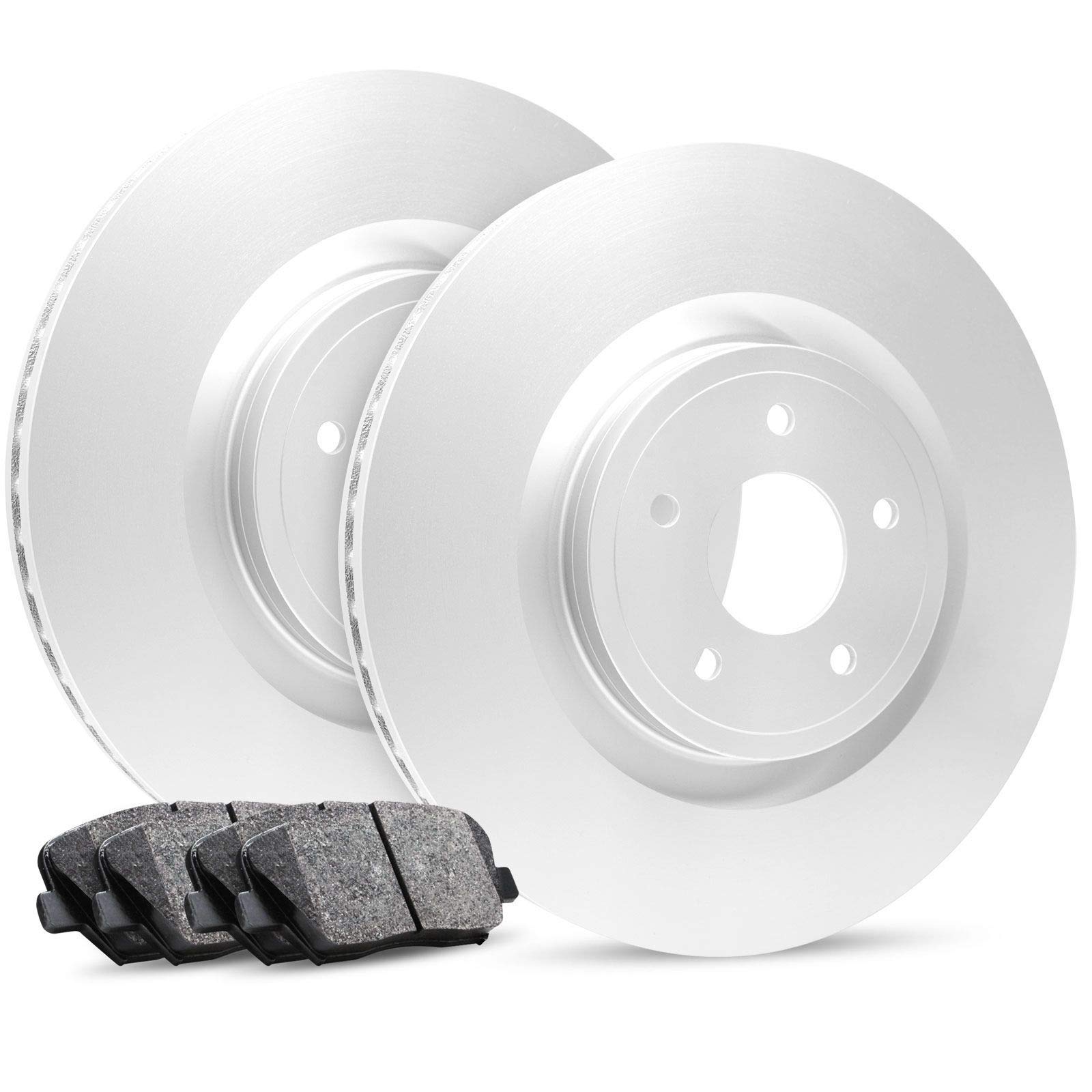 R1 Concepts Premium Ceramic Front Brake Pads and Rotors Kit - Compatible with 2006-2011 Cadillac DTS | High-Performance Braking System for Smooth Stops | Ideal for City Driving, Highway Commuting & Daily Use
