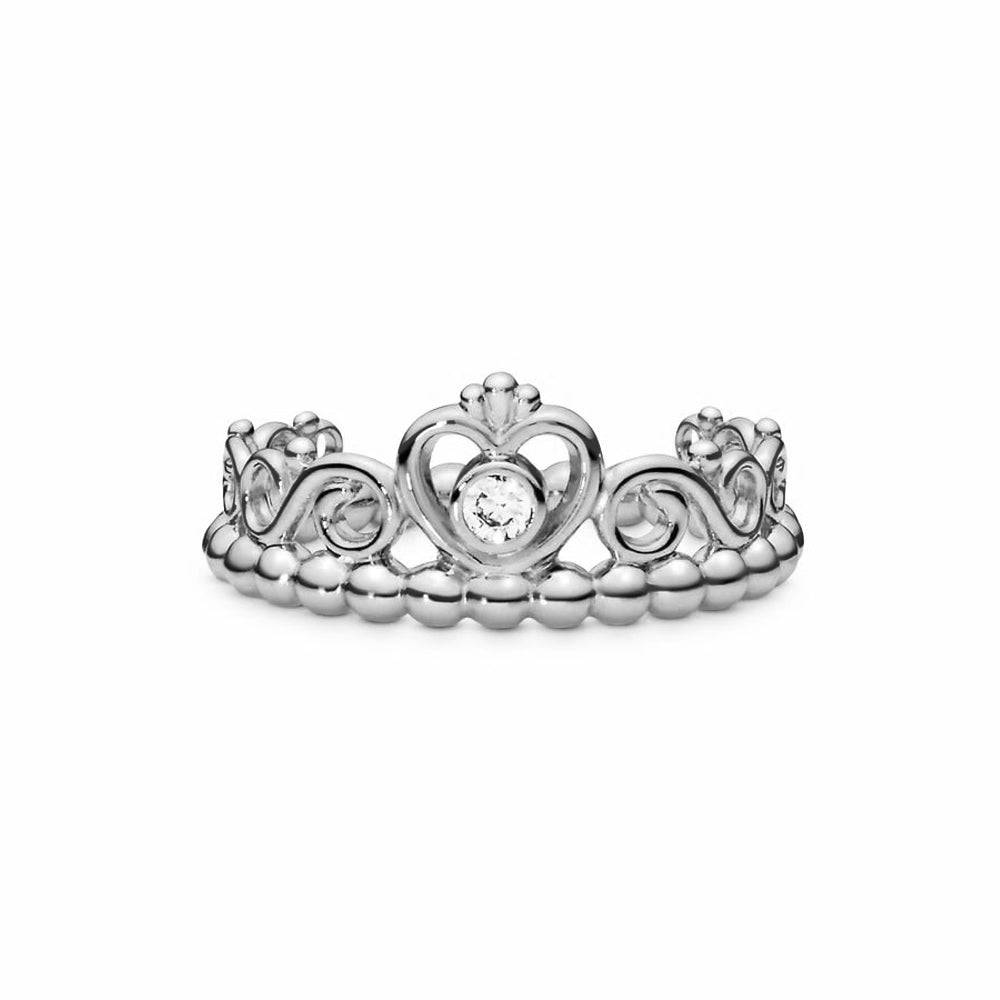 Lab Grown Diamond Crown Promise Ring for Women - Ethical & Affordable Engagement Jewelry - Perfect for Anniversaries, Proposals & Special Occasions