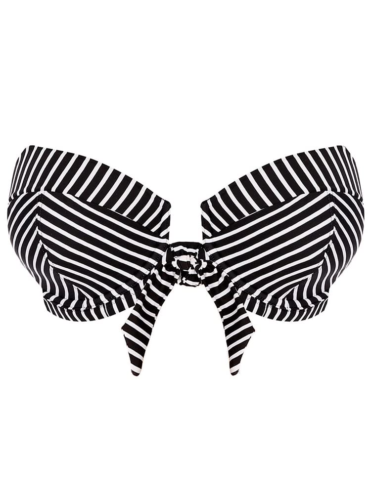 Freya Women's Standard Beach Hut Bandeau Bikini Top - Supportive Swimwear for Women, Perfect for Beach Vacations, Pool Parties & Summer Getaways