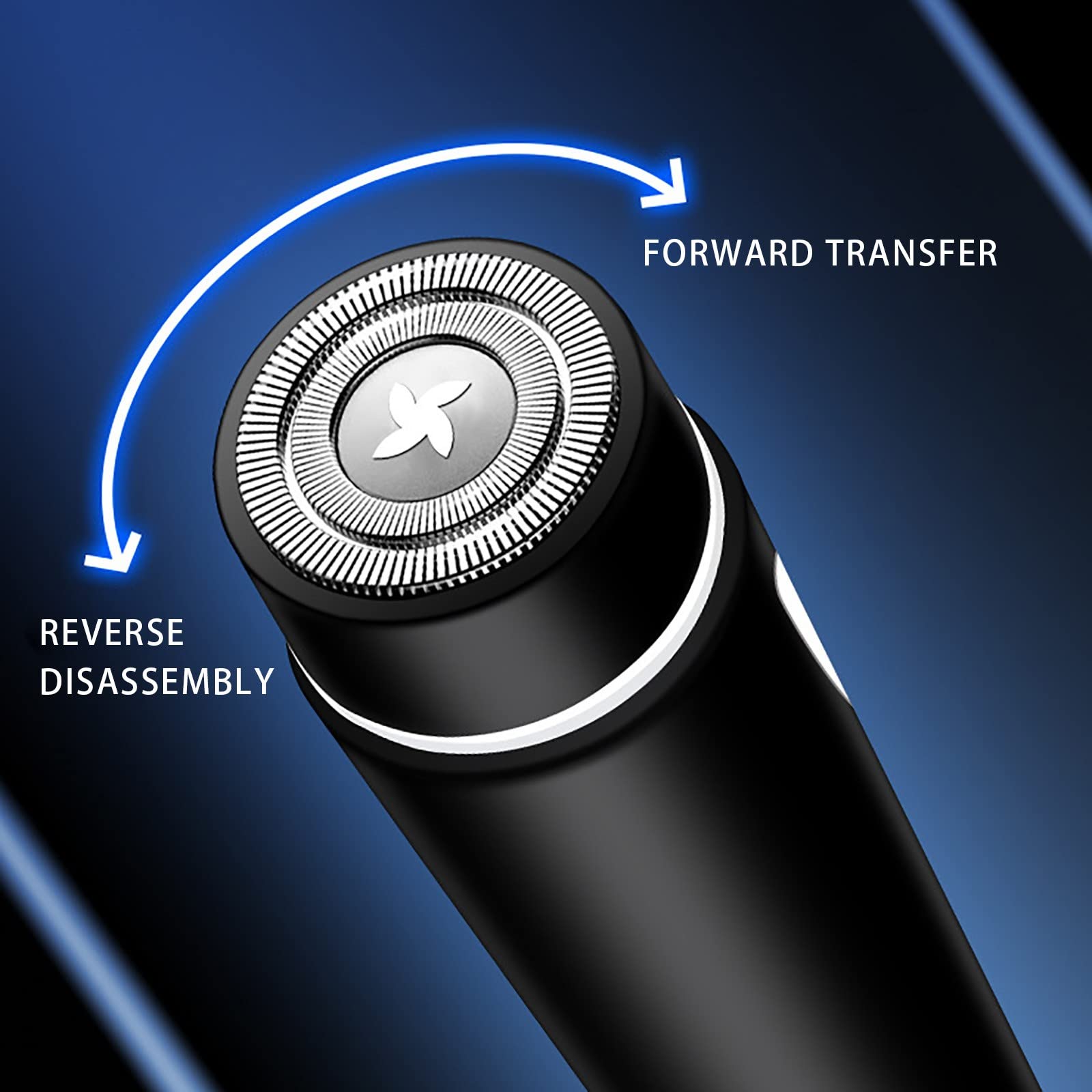 Premium Men's Electric Head Shaver - Rechargeable, Washable & Portable Foil Razor for Travel - Adjustable & Compatible with Shaving Machines - Perfect for Home, Gym & On-the-Go Grooming