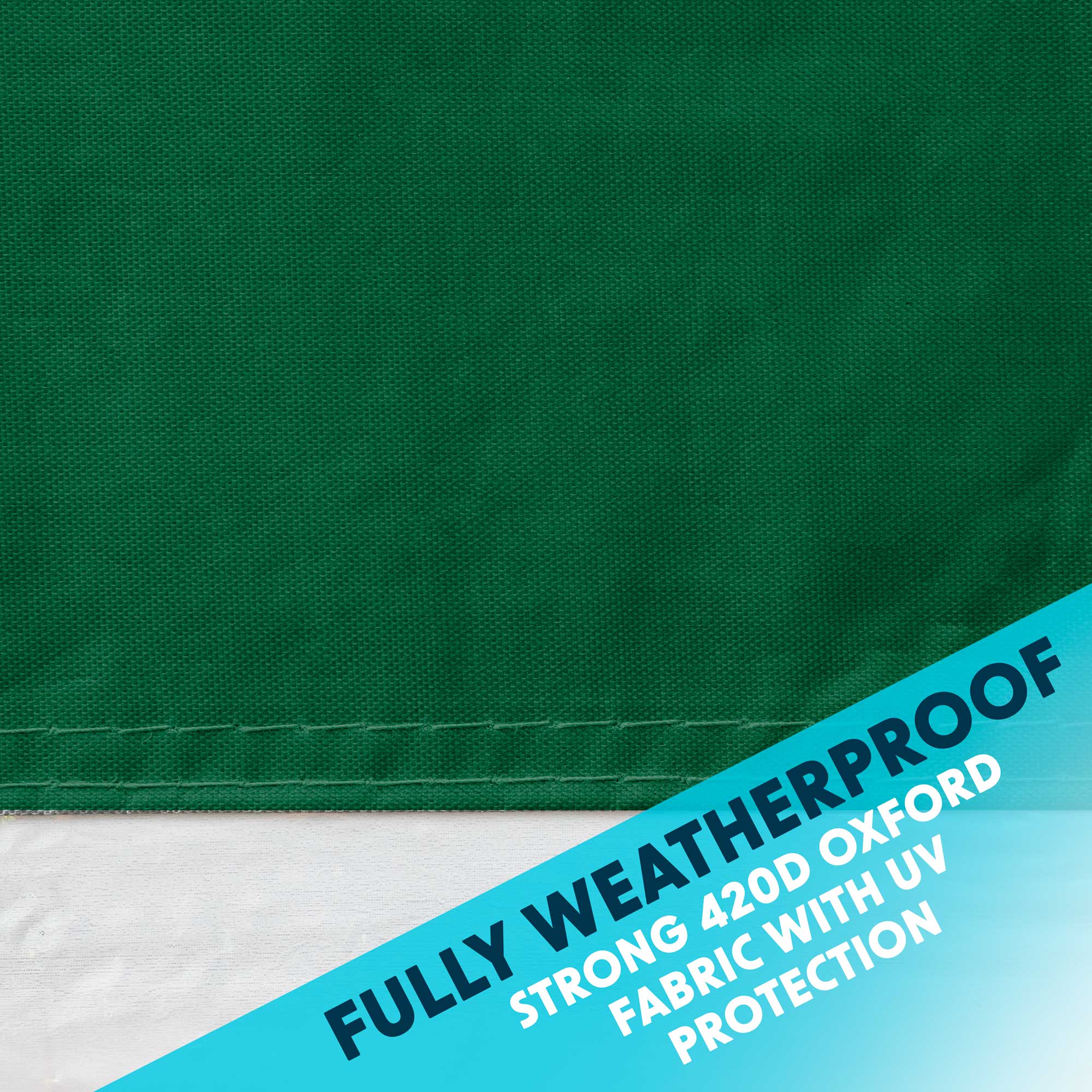 Premium Gazebo Side Walls, Doors & Windows for 3x6m Gazebos - Dark Green (DG156) - Waterproof & UV-Resistant for Outdoor Parties, Weddings & Backyard Events