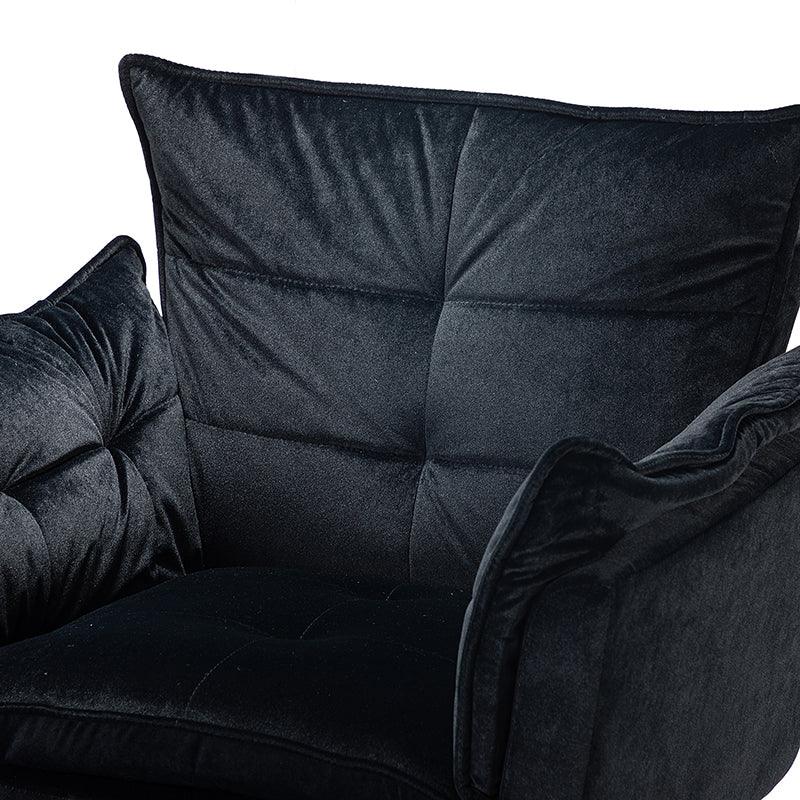 Jaxon Plush Armchair - Ultra Soft Comfortable Lounge Chair for Living Room, Bedroom, or Office - Perfect for Relaxing, Reading & Napping