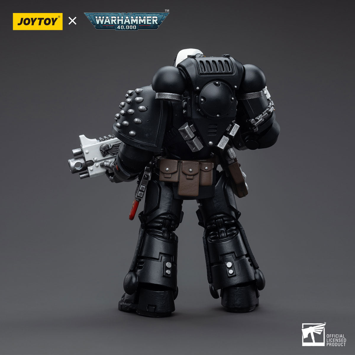 JOYTOY 1/18 Scale 3.75 Inch Warhammer 40K Iron Hands Intercessors Action Figure Set (4 Pack) - Perfect for Collectors, Tabletop Gaming, and Warhammer 40K Displays