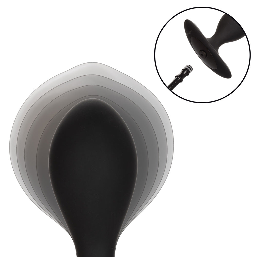 Colt Weighted Inflatable Anal Plug - Premium Silicone Butt Plug for Men & Women - Perfect for Solo Play, Couples & BDSM Scenes