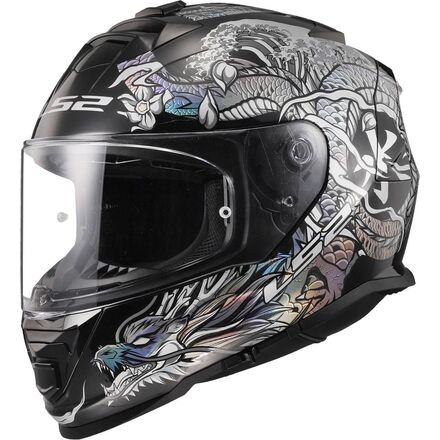 Assault Warrior Krome Full Face Motorcycle Helmet - DOT Approved for Street & Off-Road Riding - Durable Protection for Cruiser, Sport Bike & ATV Riders