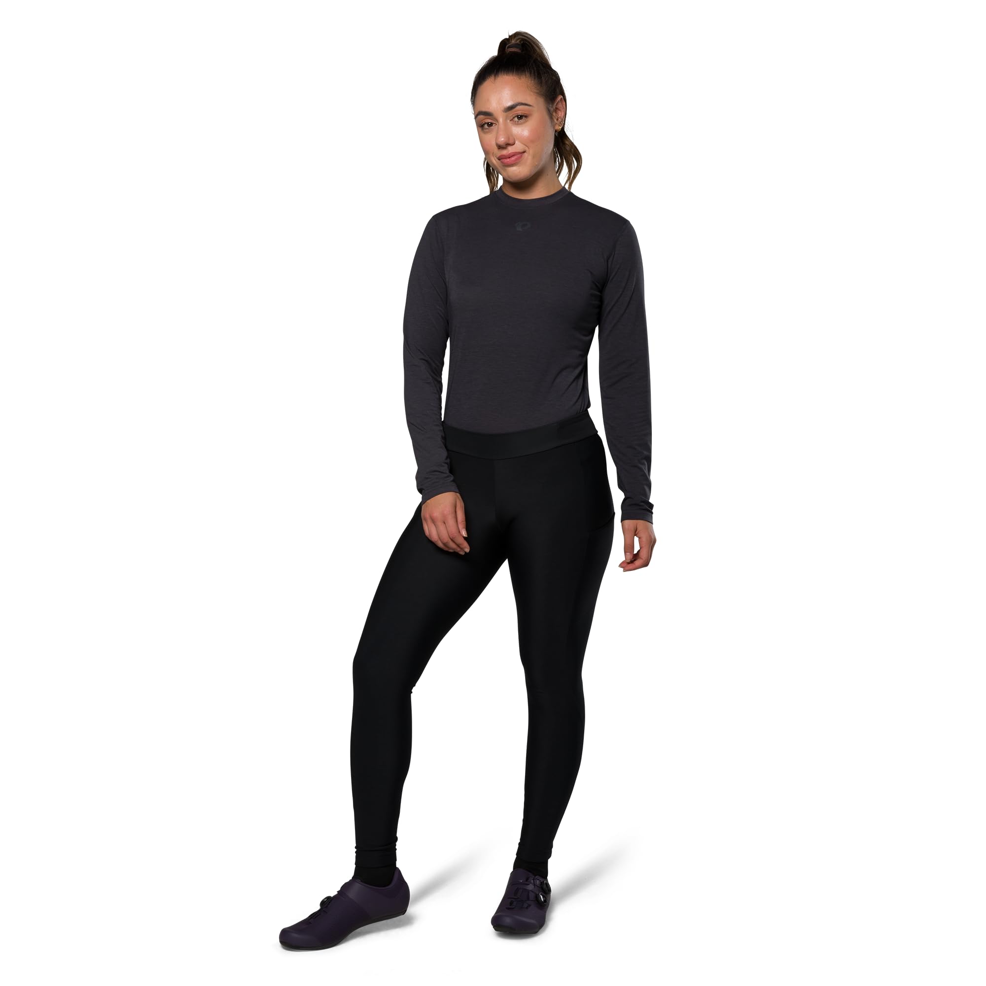 PEARL IZUMI Women's Thermal Running Tights with Cargo Pockets - Stretchy Winter Workout Leggings for Cycling, Hiking & Cold Weather Layering