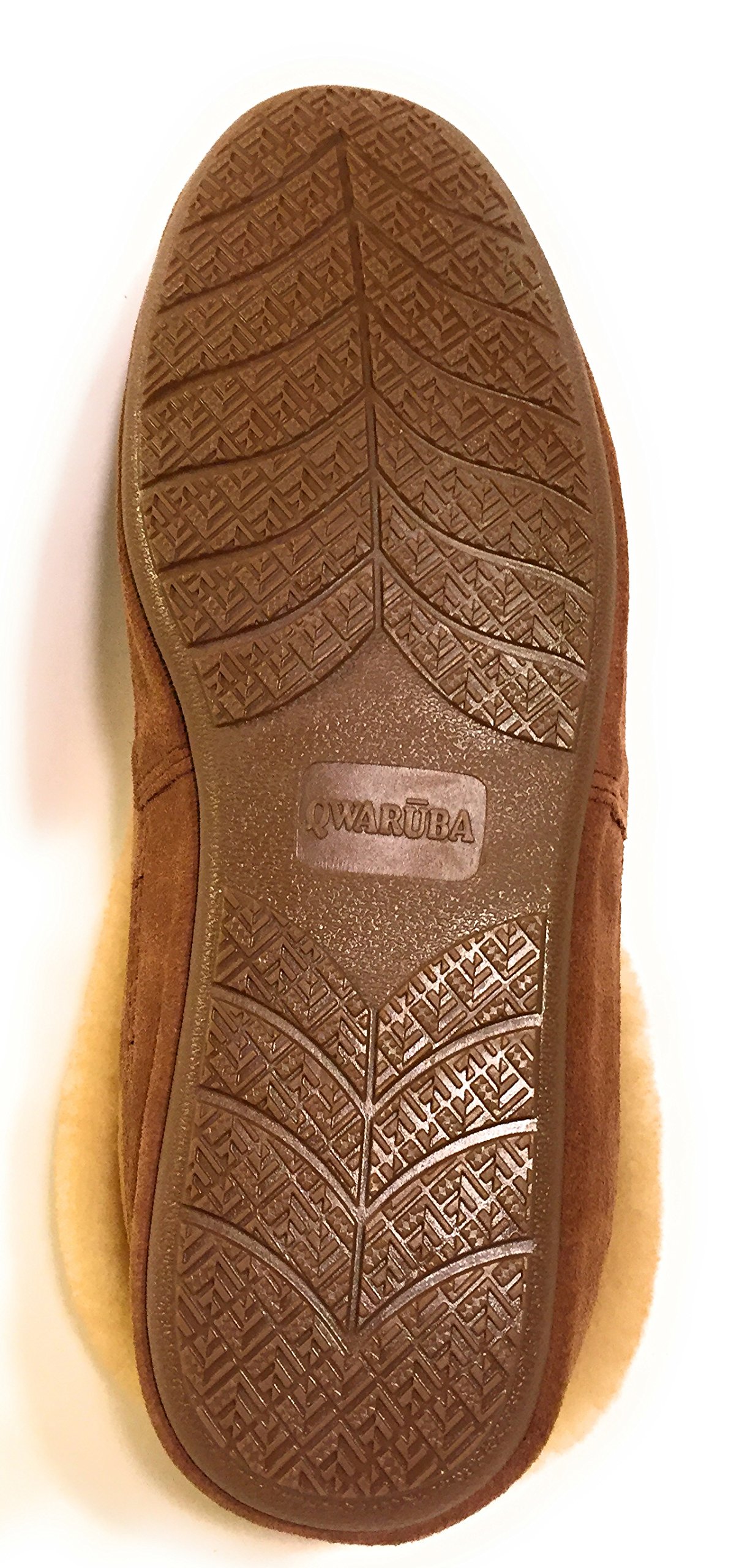 Men's Fireside Sheepskin Slippers - Soft Indoor/Outdoor Winter House Shoes for Cozy Home Comfort & Warmth