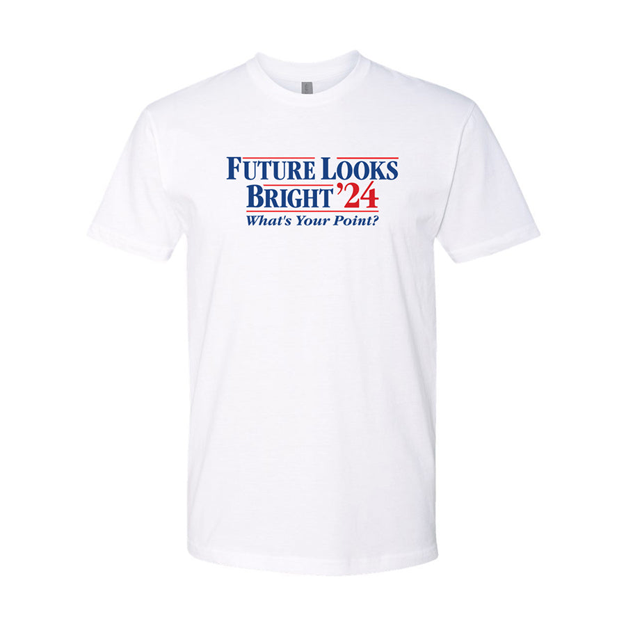2024 Election White Short Sleeve T-Shirt - Political Campaign Tee for Voting & Rally Support - Perfect for Elections, Protests & Patriotic Events