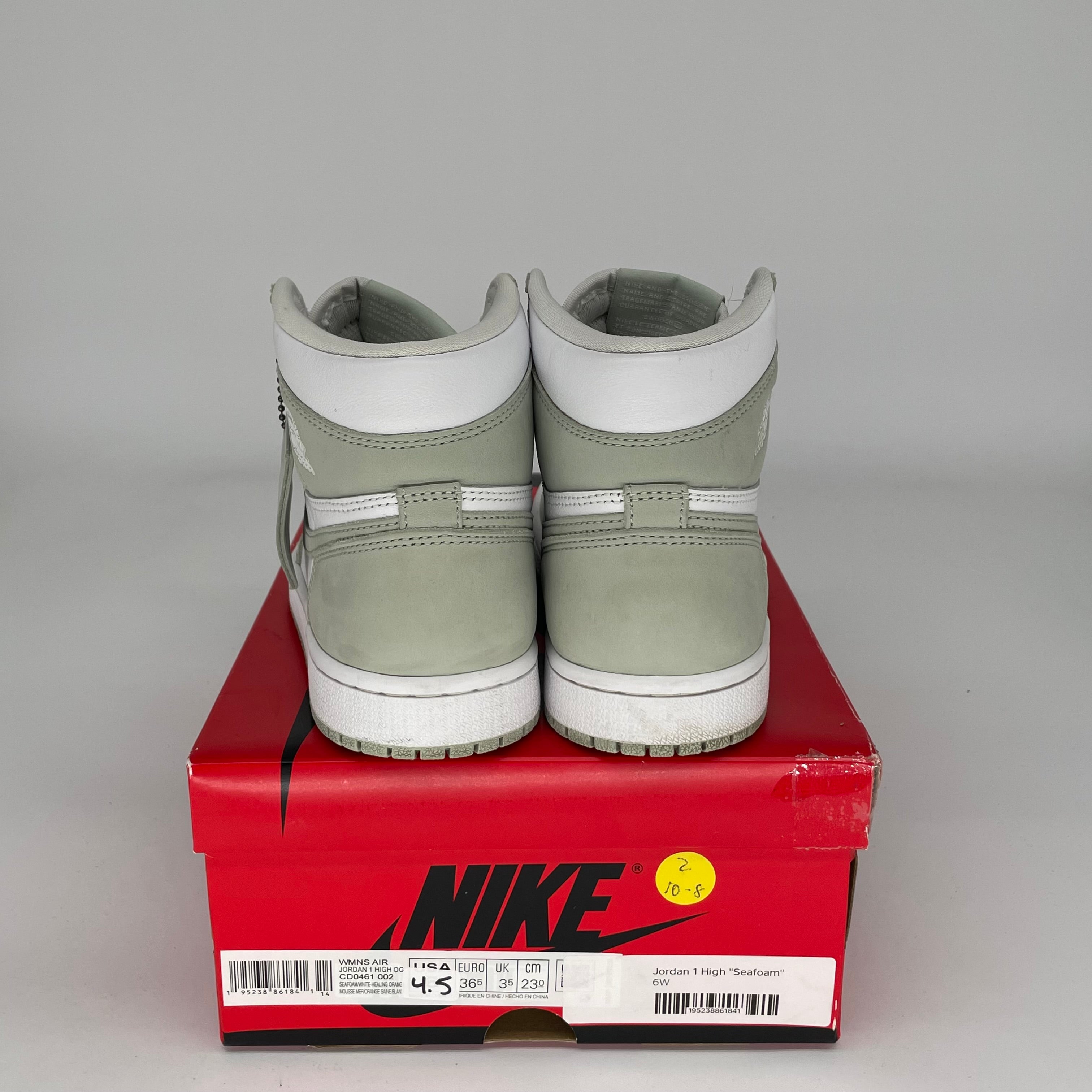 AIR JORDAN 1 SEAFOAM Women's Sneakers Size 4.5/6W - CD0461-002 | Retro Basketball Shoes for Women, Casual Streetwear & Gym Fashion
