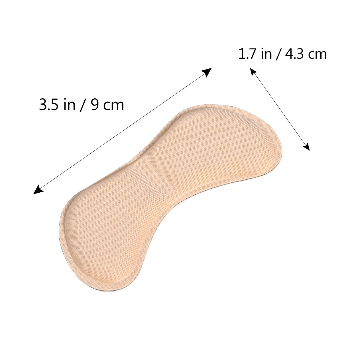 Artibetter 6 Pairs Self-Adhesive Heel Pads - Butterfly Shaped Sponge Cushion Insoles for Shoes | Comfortable Back Grips & Liners for Heel Pain Relief, Perfect for High Heels, Boots and Daily Wear