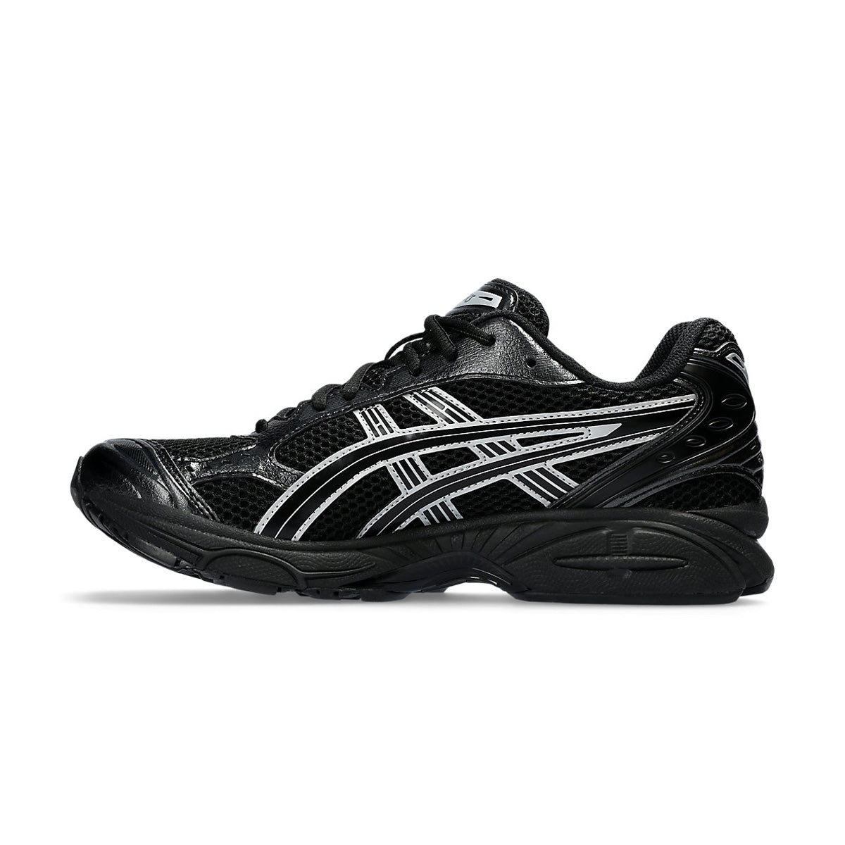 ASICS GEL Kayano 14 Running Shoes for Men & Women - Black/Pure Silver - Premium Cushioning & Stability for Long Distance Running, Jogging, Gym Workouts