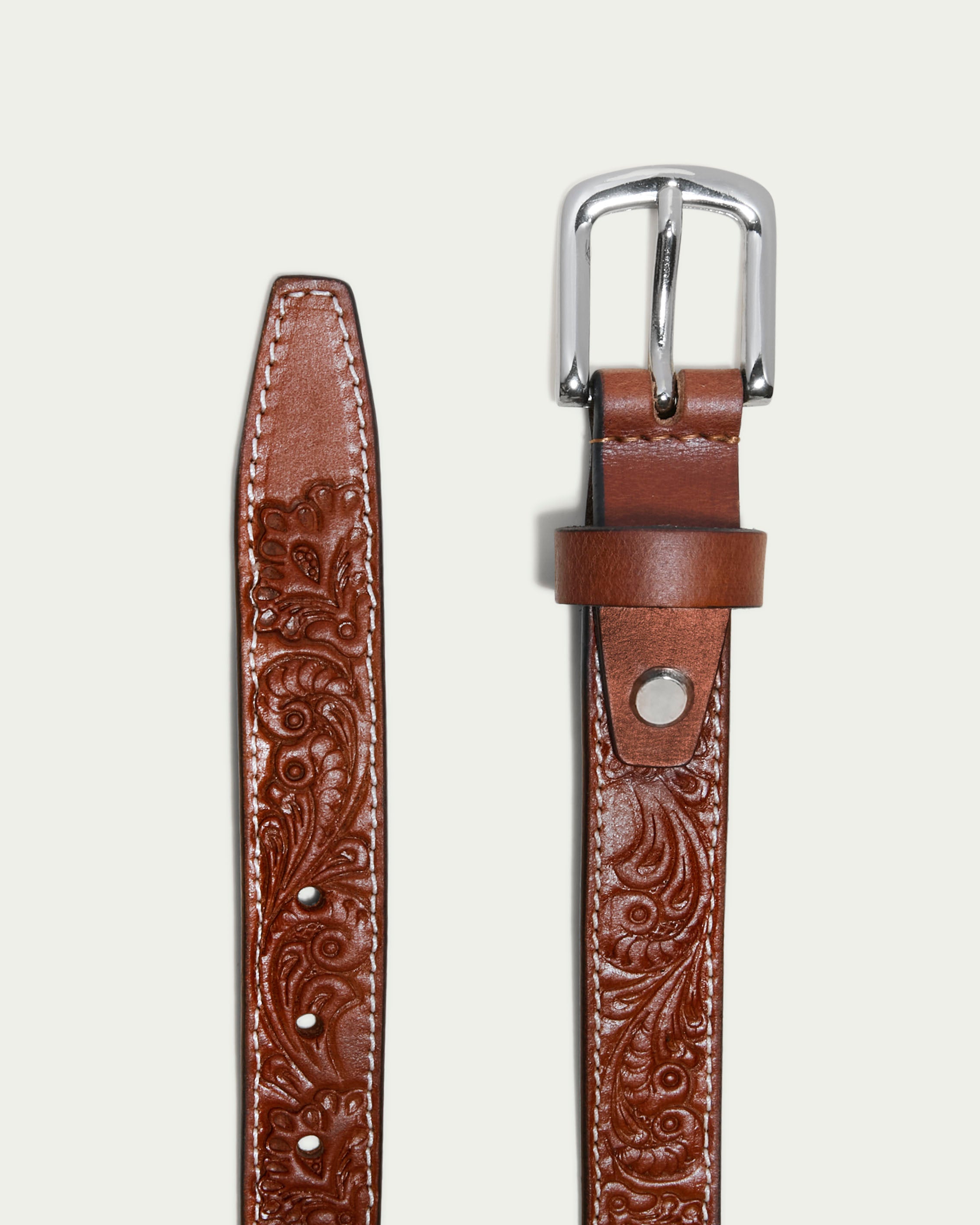 Lockport Belt for Men - Premium Leather Dress Belt with Adjustable Buckle - Perfect for Office, Business, and Formal Occasions