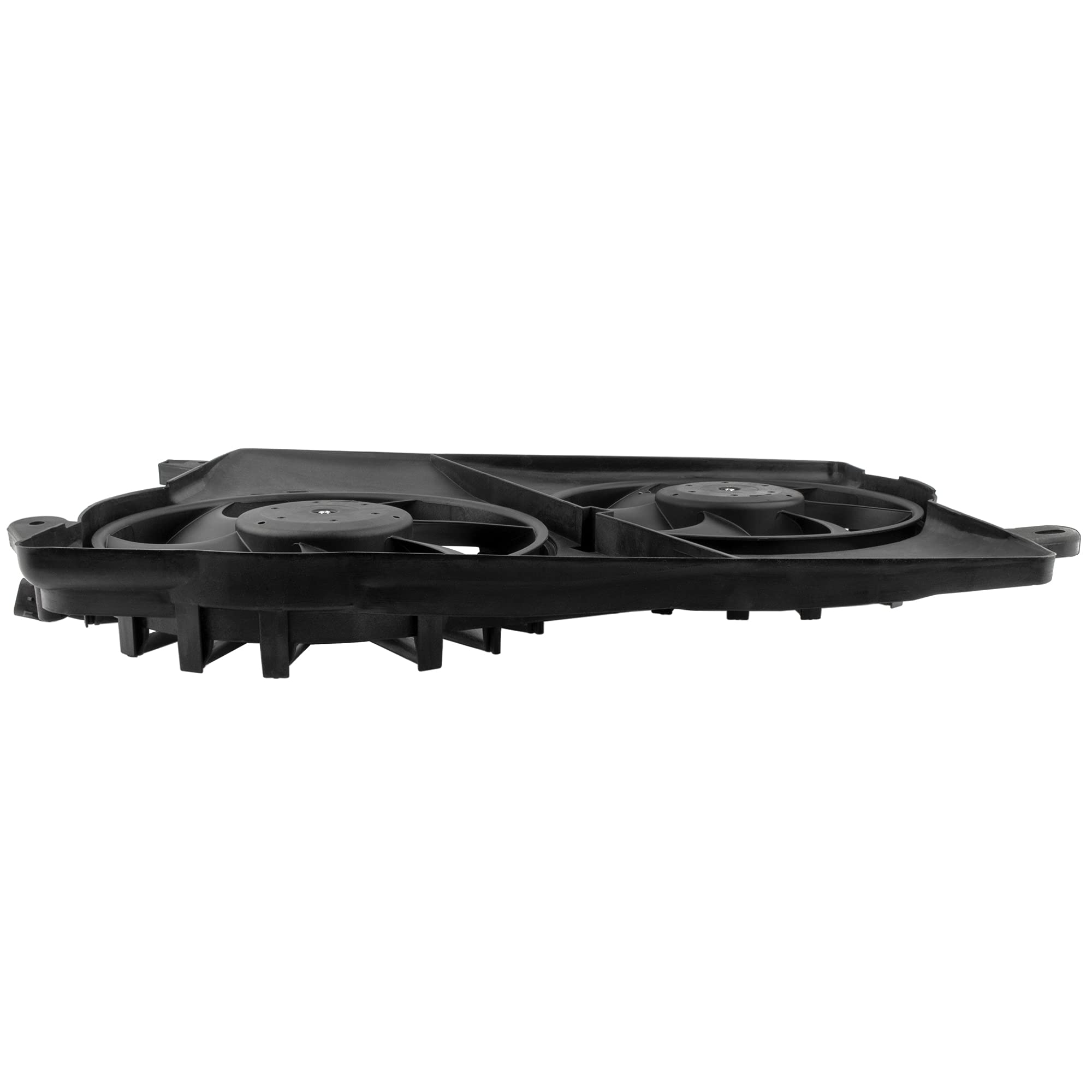 BOXI 620-039 5137714AA Dual Engine Cooling Fan Assembly Compatible with Dodge Challenger 2008-2010, Chrysler 300 2005-2010, Dodge Charger 2006-2010, Magnum 2005-2008 - Perfect for Engine Overheating Prevention & Summer Driving