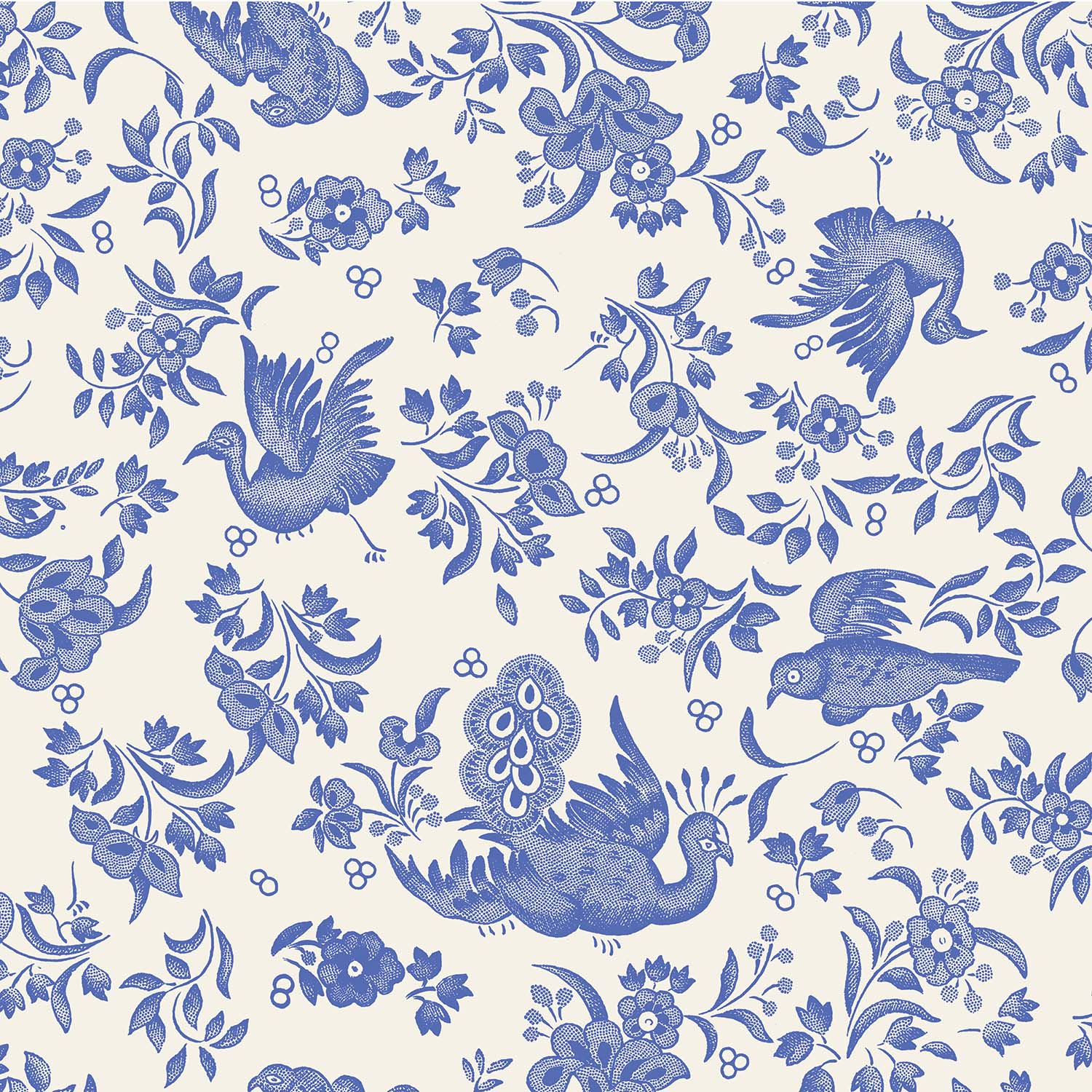 Blue Regal Peacock Cocktail Napkins - Pack of 20 | Elegant Party Decorations for Weddings, Bridal Showers & Cocktail Parties