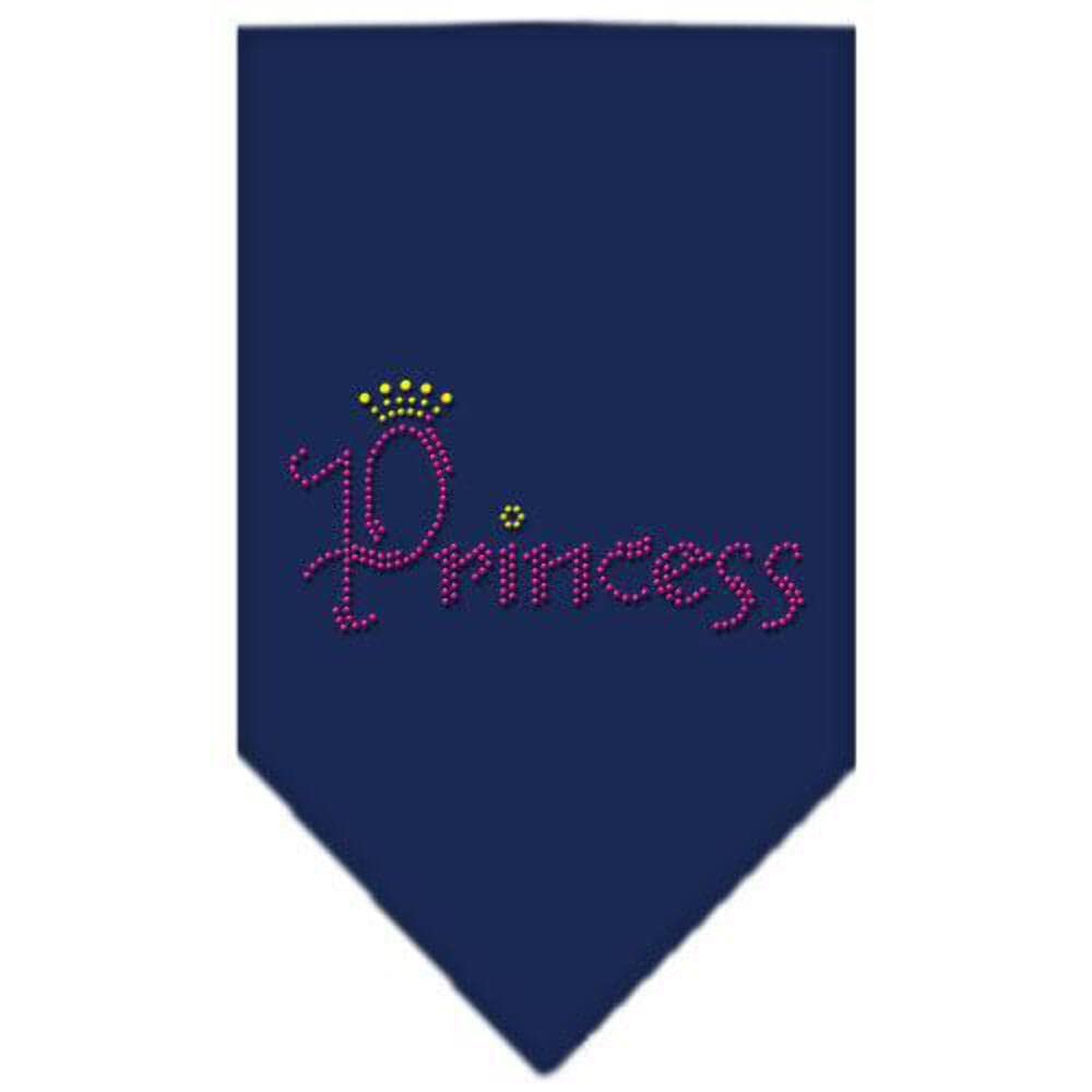 Sparkling Rhinestone Dog Bandana for Small Dogs - Grey 