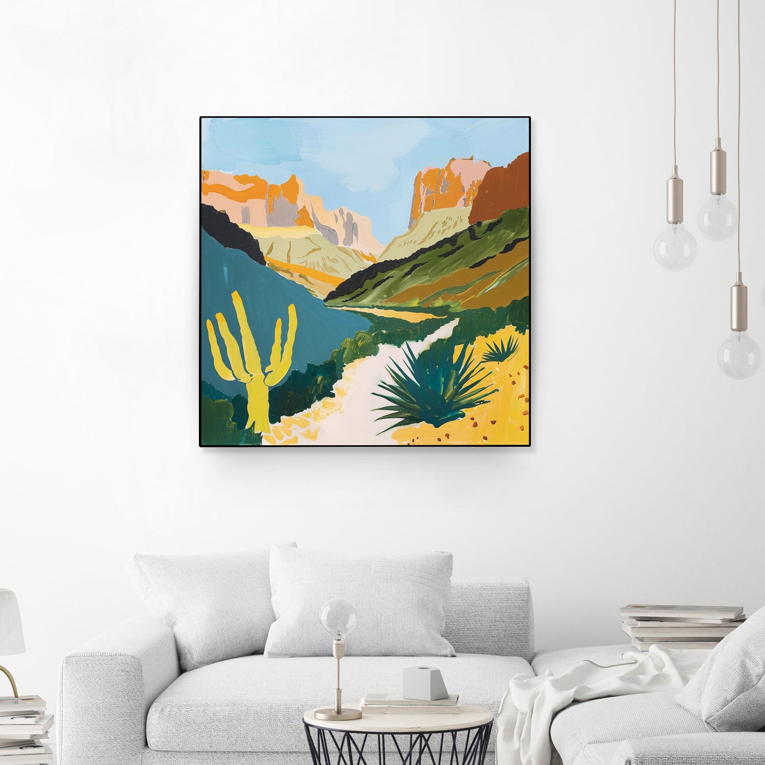 A Scenic View II - Stunning Landscape Wall Art for Home & Office Decor - Perfect for Living Room, Bedroom, or Workspace