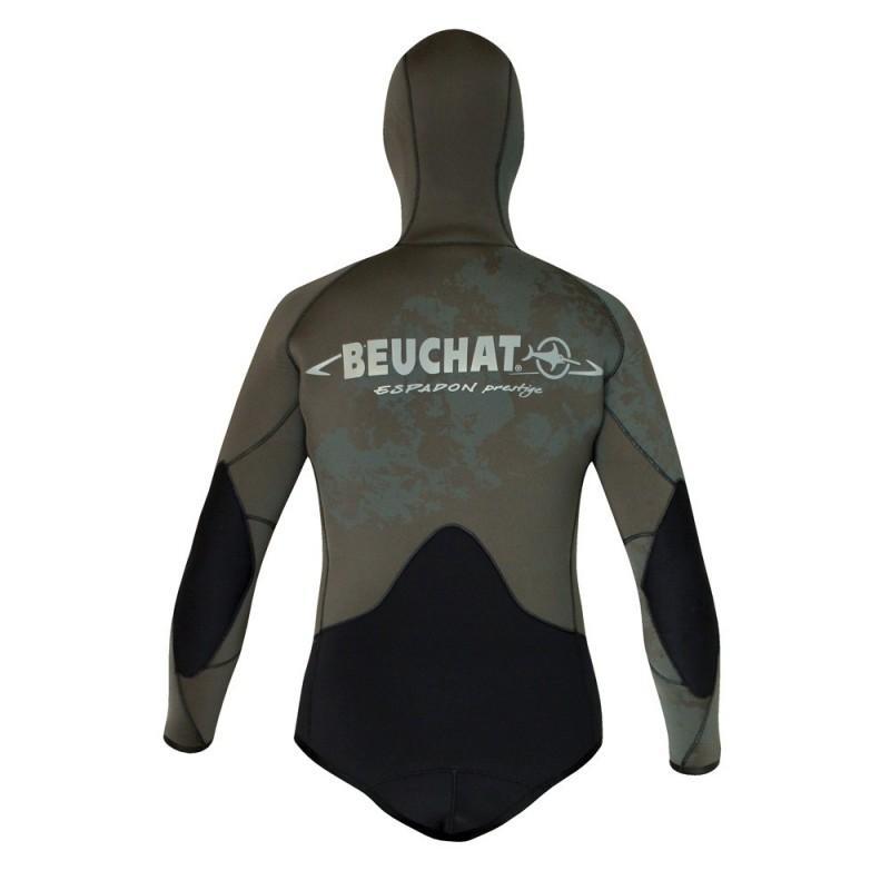Beuchat ESPADON PRESTIGE 7mm Neoprene Diving Jacket - Warm & Flexible Scuba Diving Wetsuit for Cold Water Adventures
